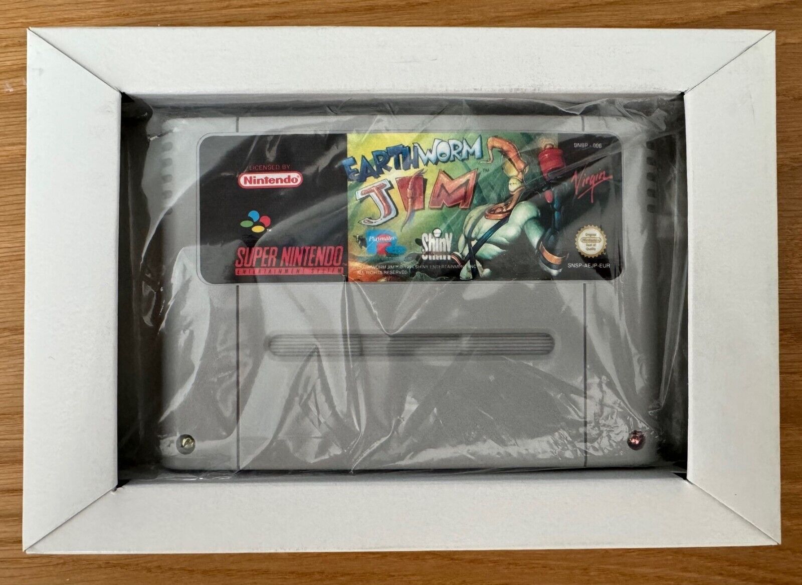 Earthworm Jim – Super Nintendo (SNES) – PAL version