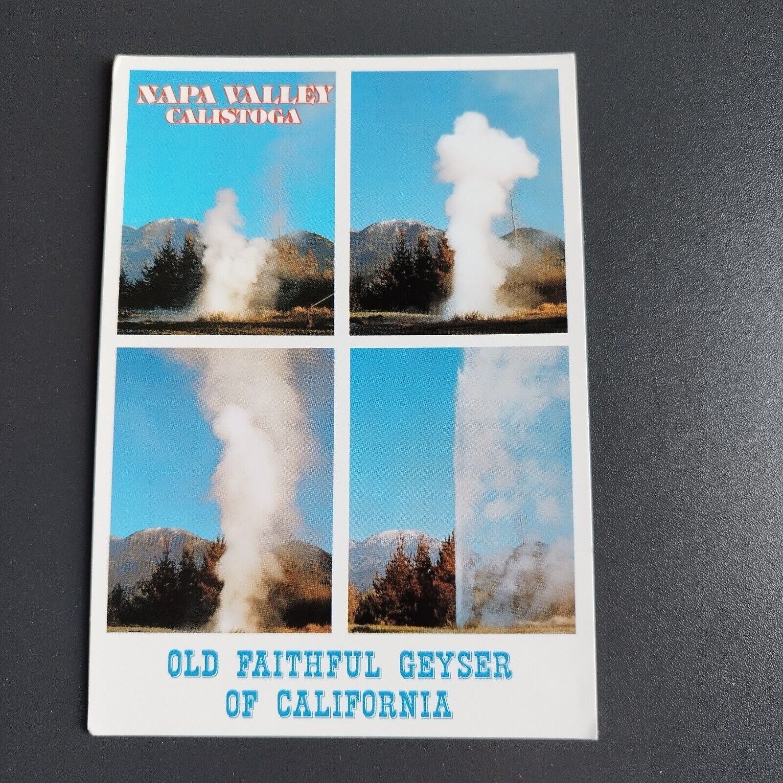 California Napa Valley Old Faithful Geyser Calistoga - Unposted