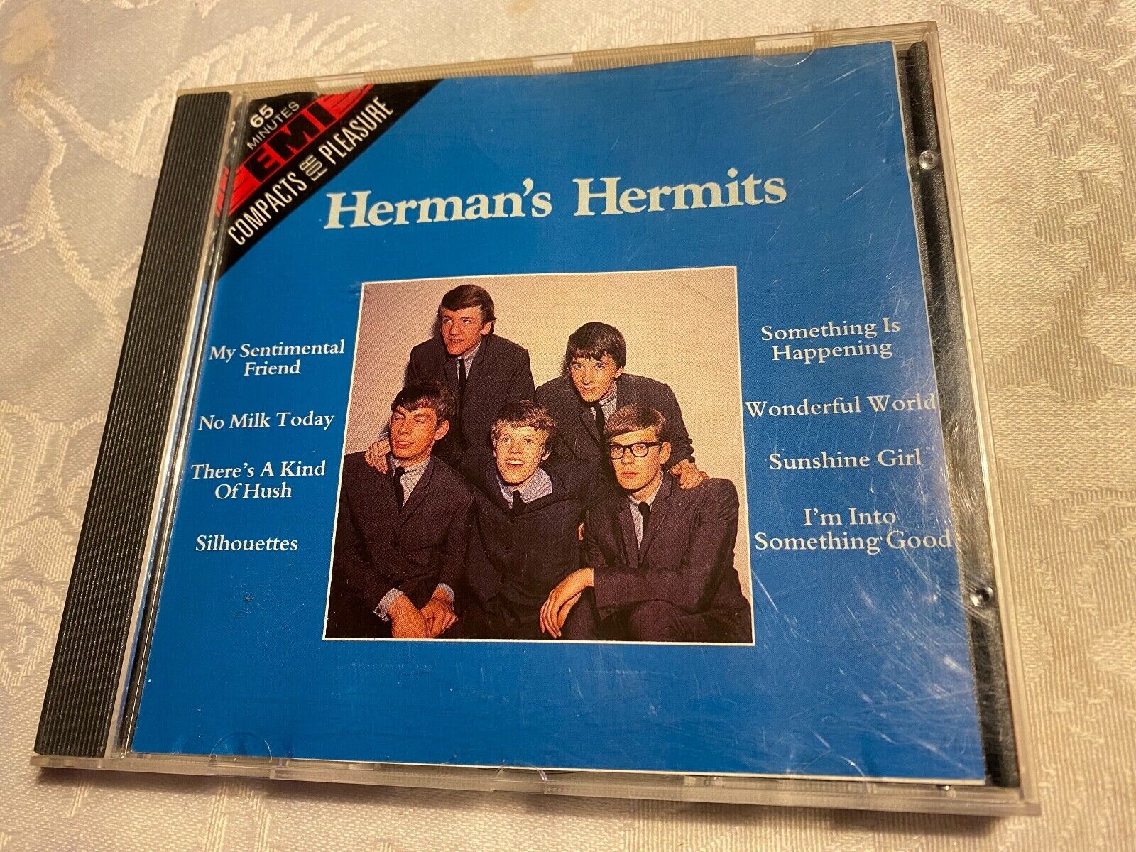 HERMAN´S HERMITS "COMPACTS FOR PLEASURE" 1989 CD ALBUM 26 TRACKS EMI RECORDS UK