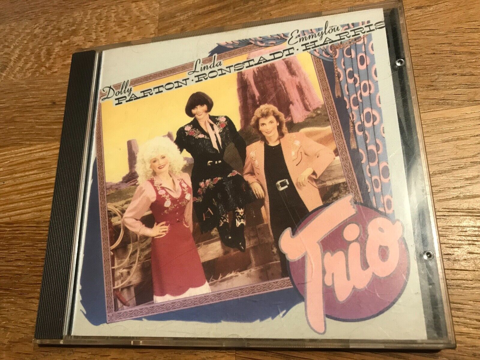 DOLLY PARTON LINDA RONSTADT EMMYLOU HARRIS "TRIO" 1987 WARNER BROS 11 TRACKS CD