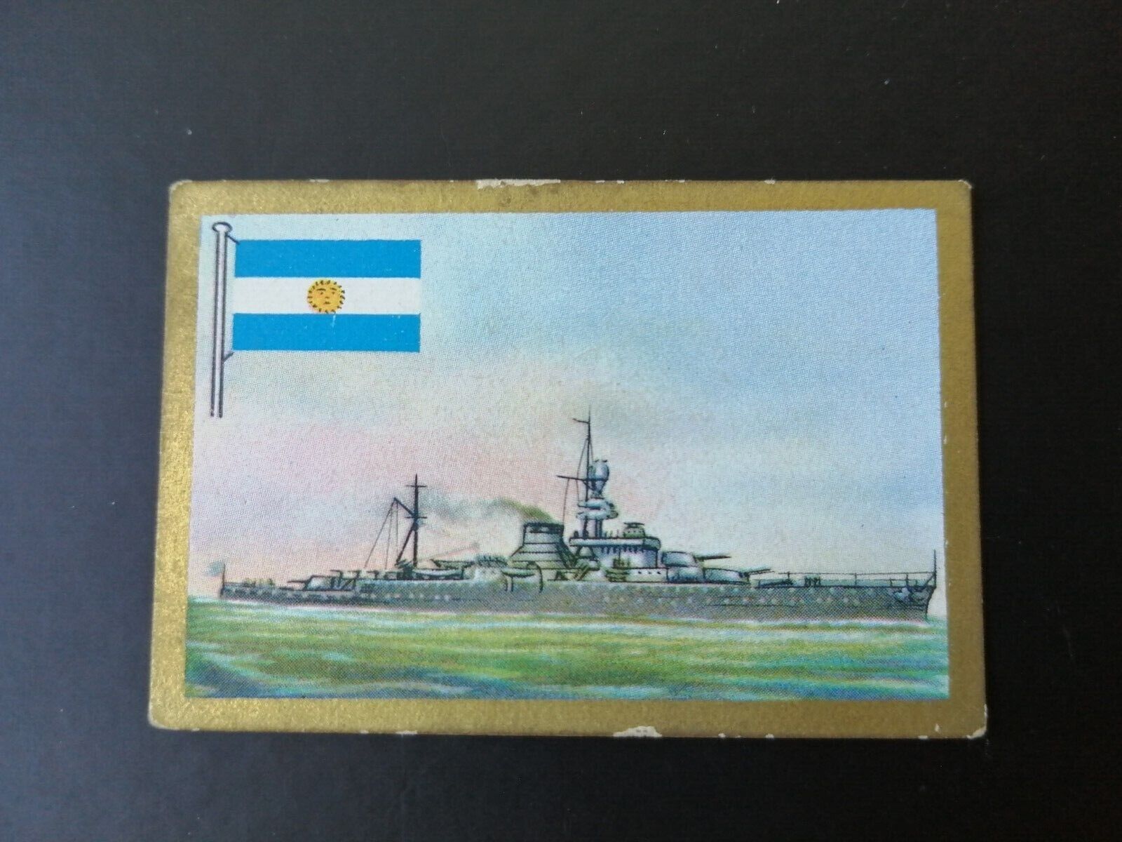 German SABA tobacco ship trading card 1931-33No 177 Argentina