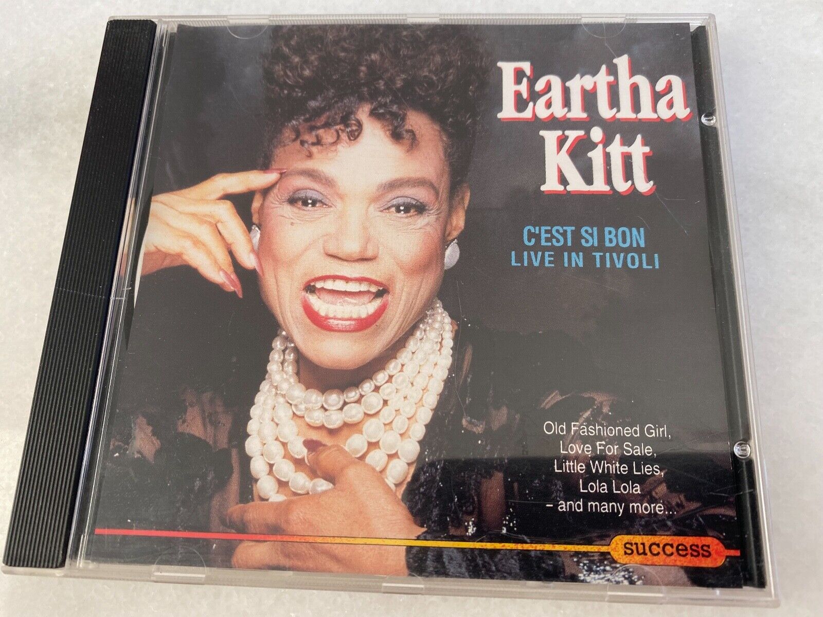 EARTHA KITT "C´EST SI BON LIVE IN TIVOLI" CD ALBUM 11 TRACK EEC PRESS STEMRA*