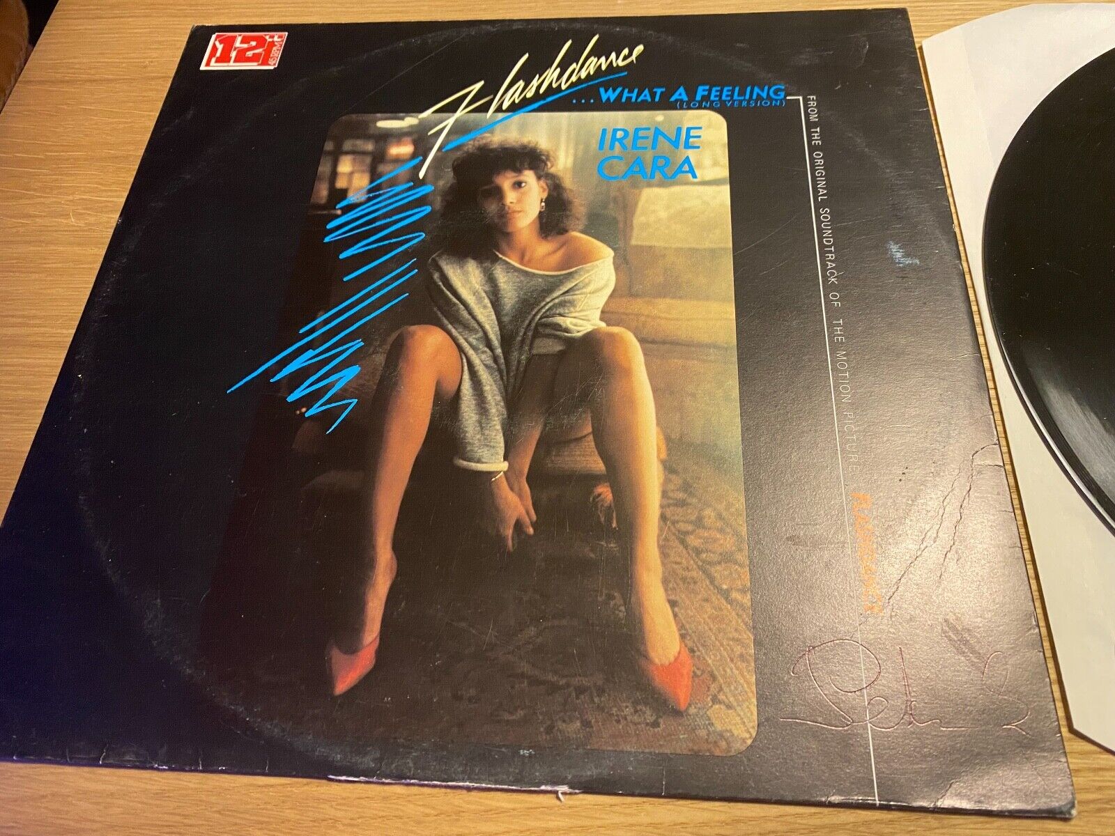 IRENE CARA "FLASHDANCEWHAT A FEELING" LONG VERSION  1983 12" MAXI SINGLE DUTCH