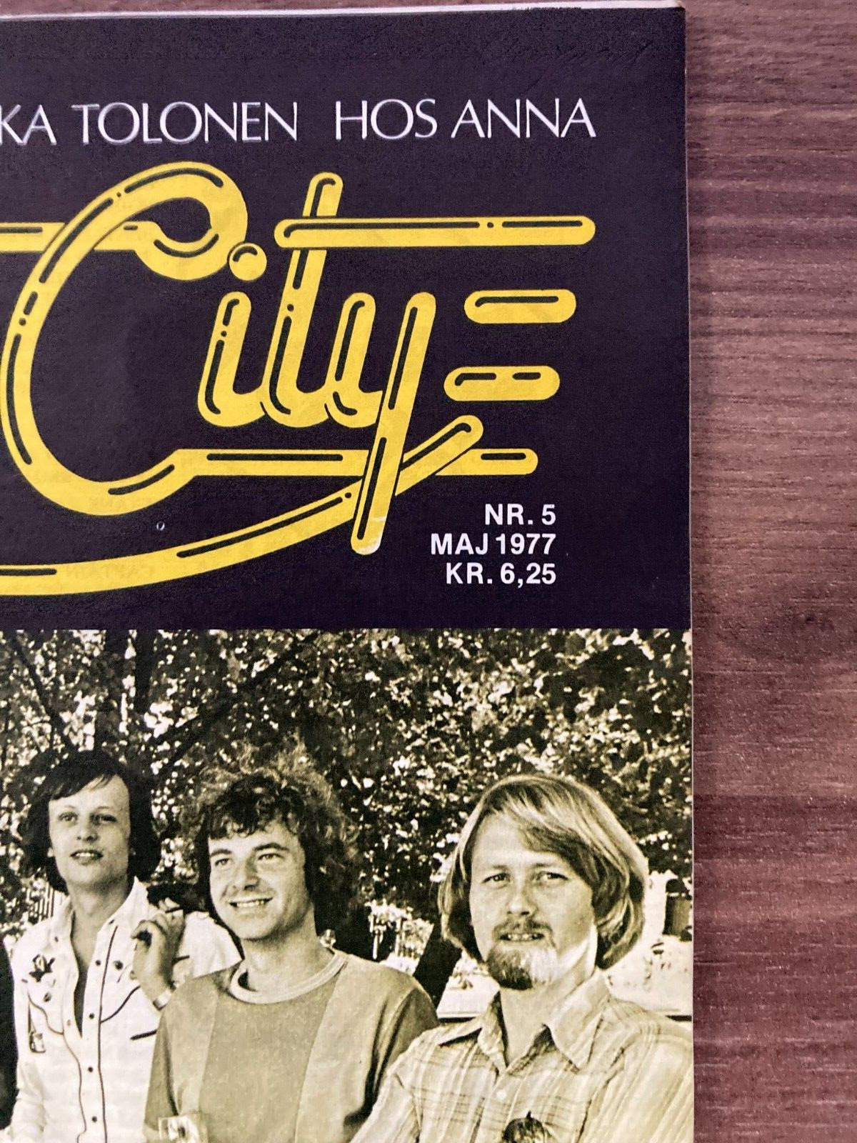 Shu-bi-dua + Jethro Tull on Covers 1977 "Rock City" Danish Magazine