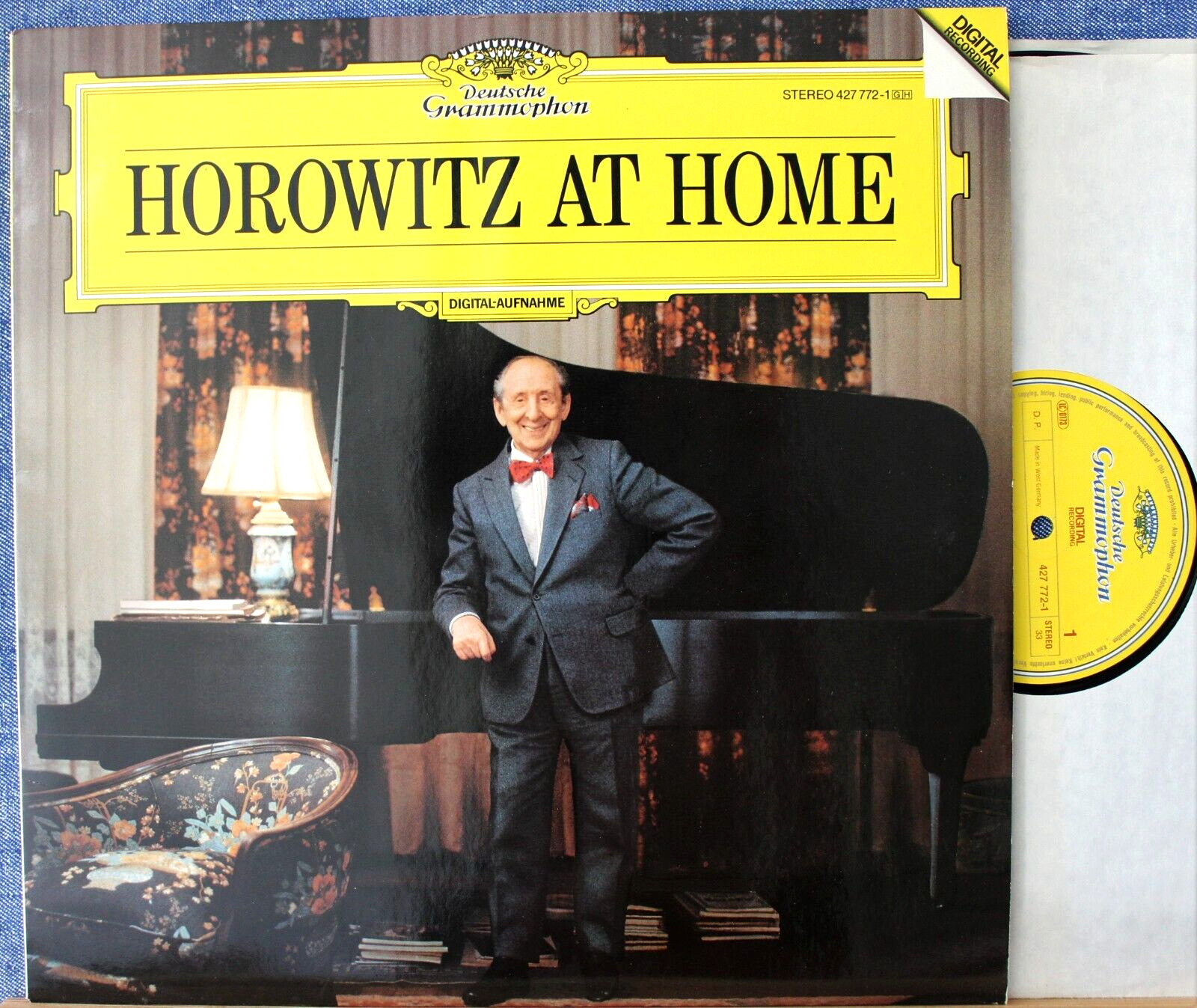 Horowitz at Home (Mozart Schubert Liszt) DGG 427 772 dig NM