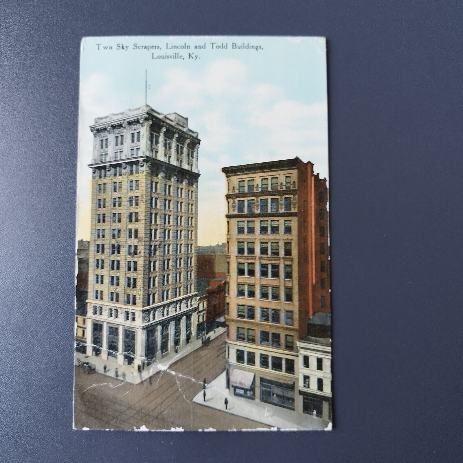 Kentucky Louisville Two Sky ScrapersLincoln and Todd BuildingsPosted in 1910