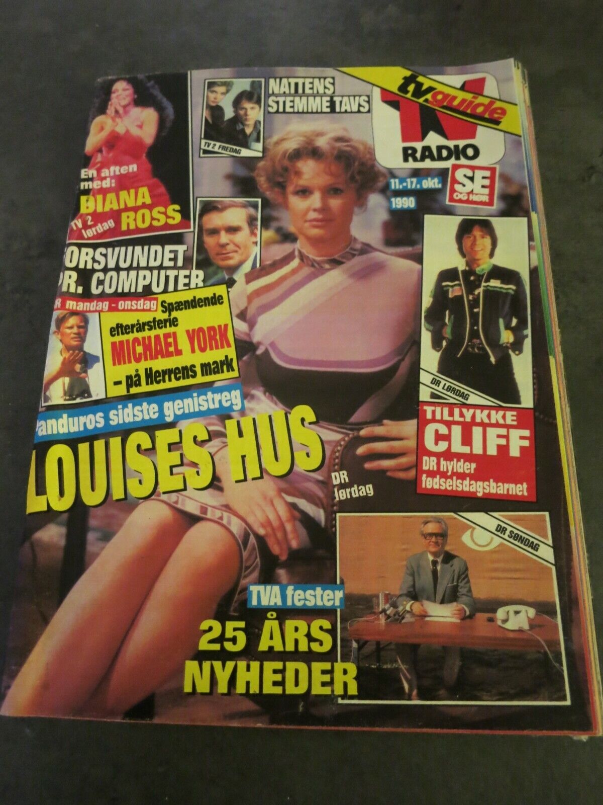 Danish Magazine 1990 CAROLINE Sean Young JON BON JOVI Q38