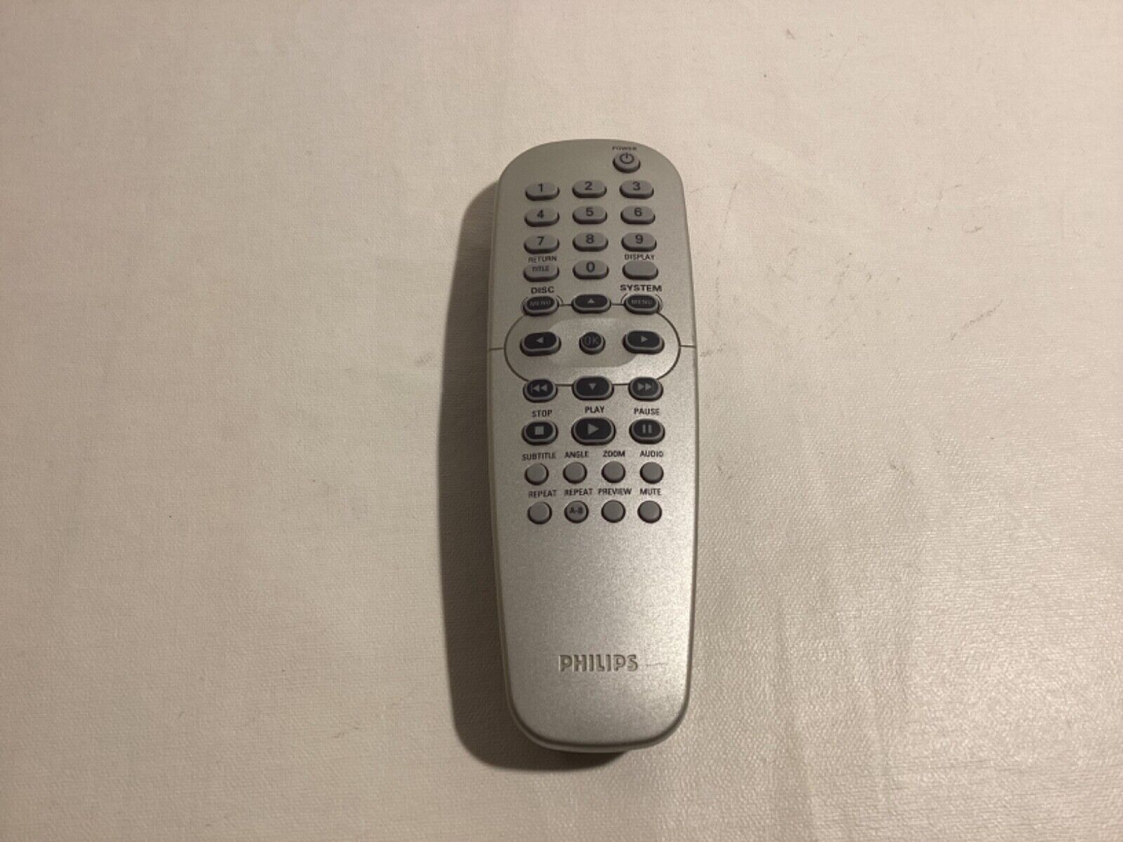 PHILIPS RC19133005/01H / RC19133011/01H DVD REMOTE CONTROL DVD633 DVD623051