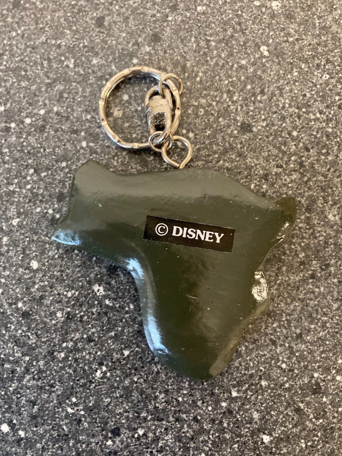 Vintage Disney The Jungle Book Bagheera Panther Keyring - 1980s 1990s Key Chain