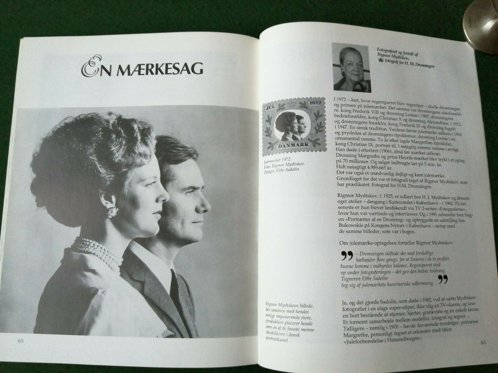 Book :the Silver Wedding Annof Queen Margrethe of Denmark and Prince Henrik