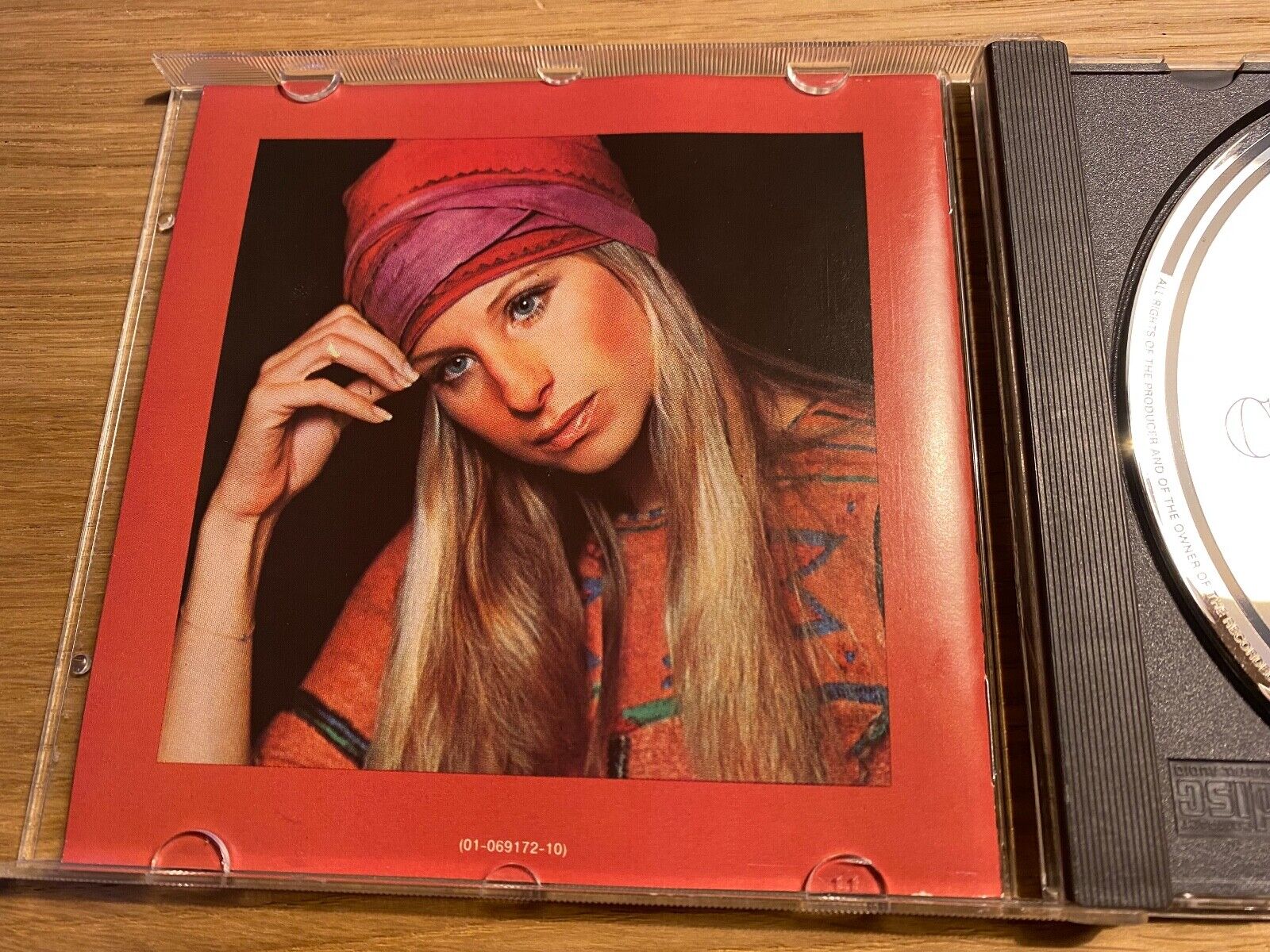 BARBRA STREISAND "LAZY AFTERNOON" 1975 CD ALBUM 10 TRACK CBS RECORDS JAPAN PRESS