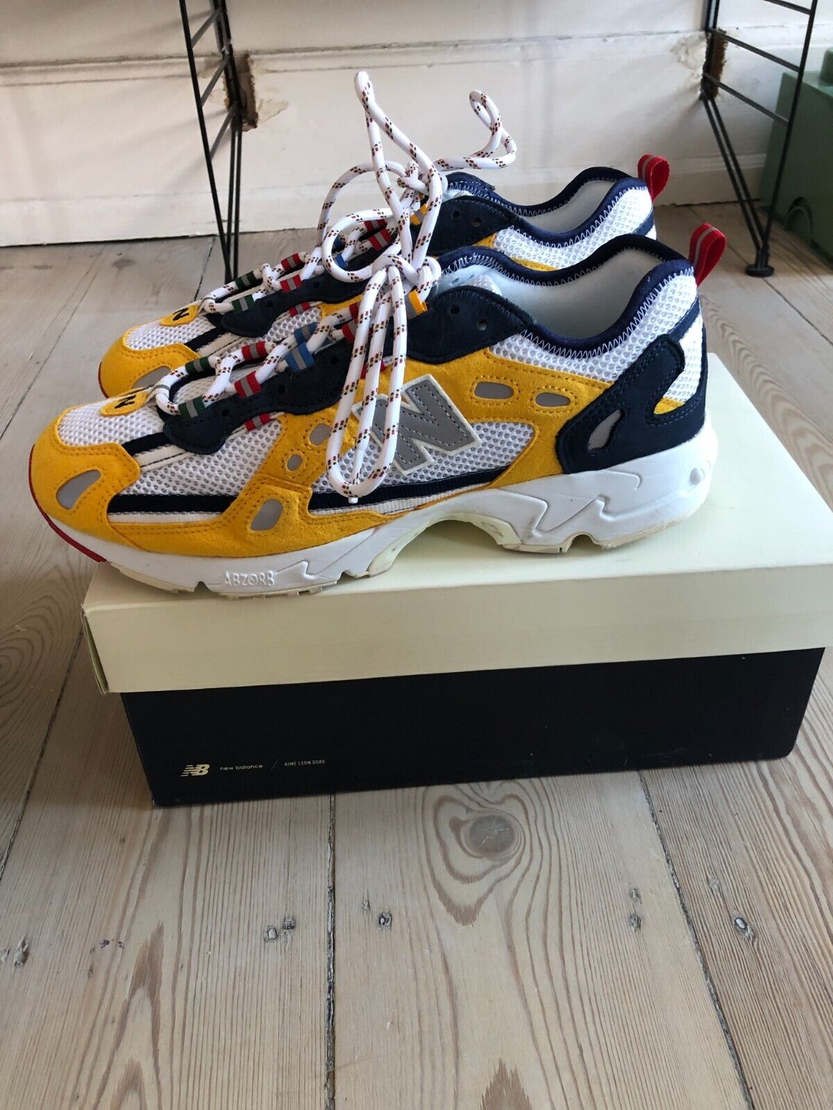 US size 10 - New Balance x Aimé Leon Dore 827 Yellow