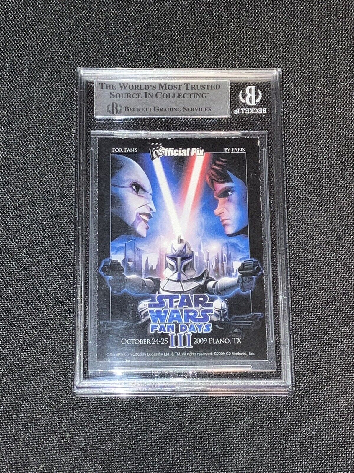 2009 Star Wars Fan Days: Signed Autograph by Catherine Taber as Padme BGS COA