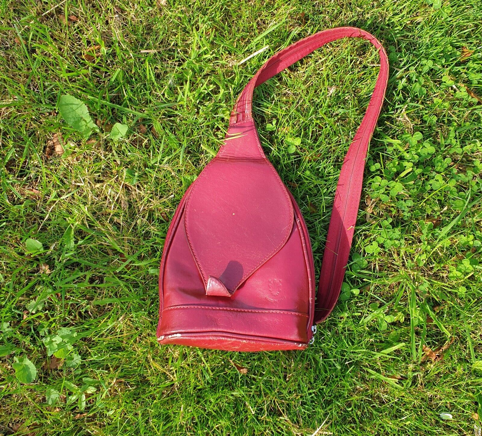 Vintage Leather Bag x Italian designers