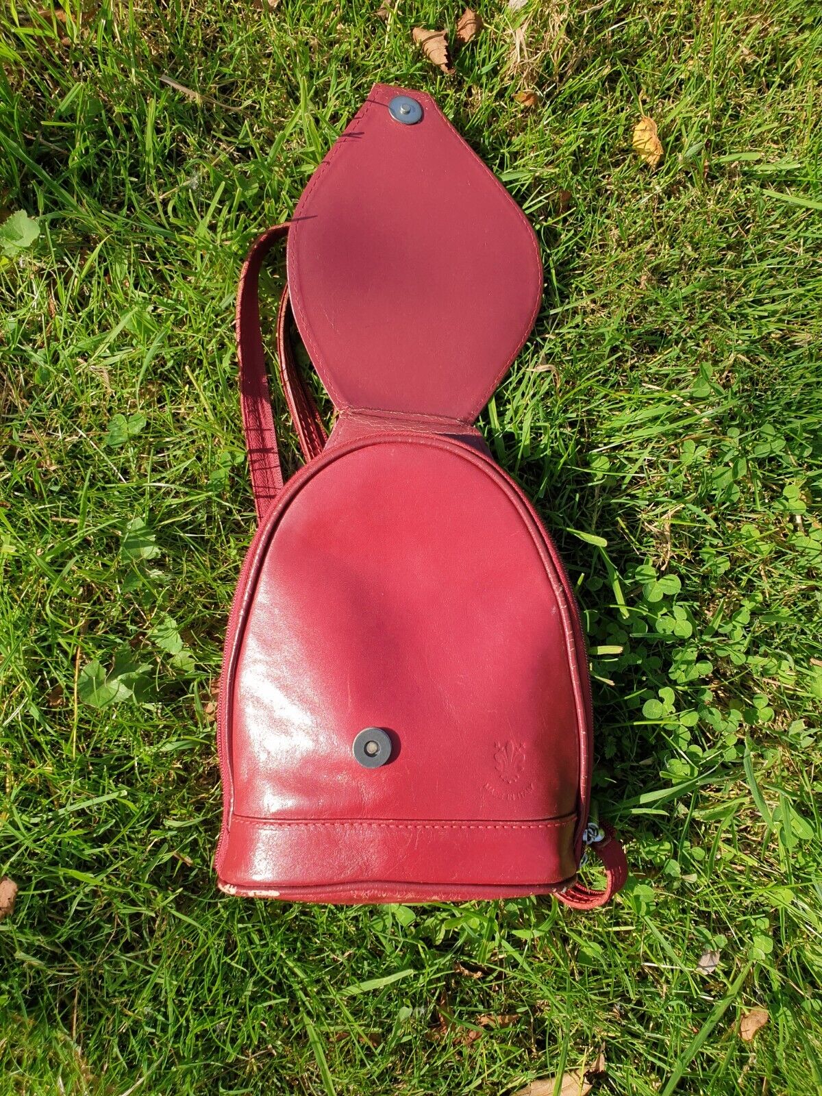 Vintage Leather Bag x Italian designers