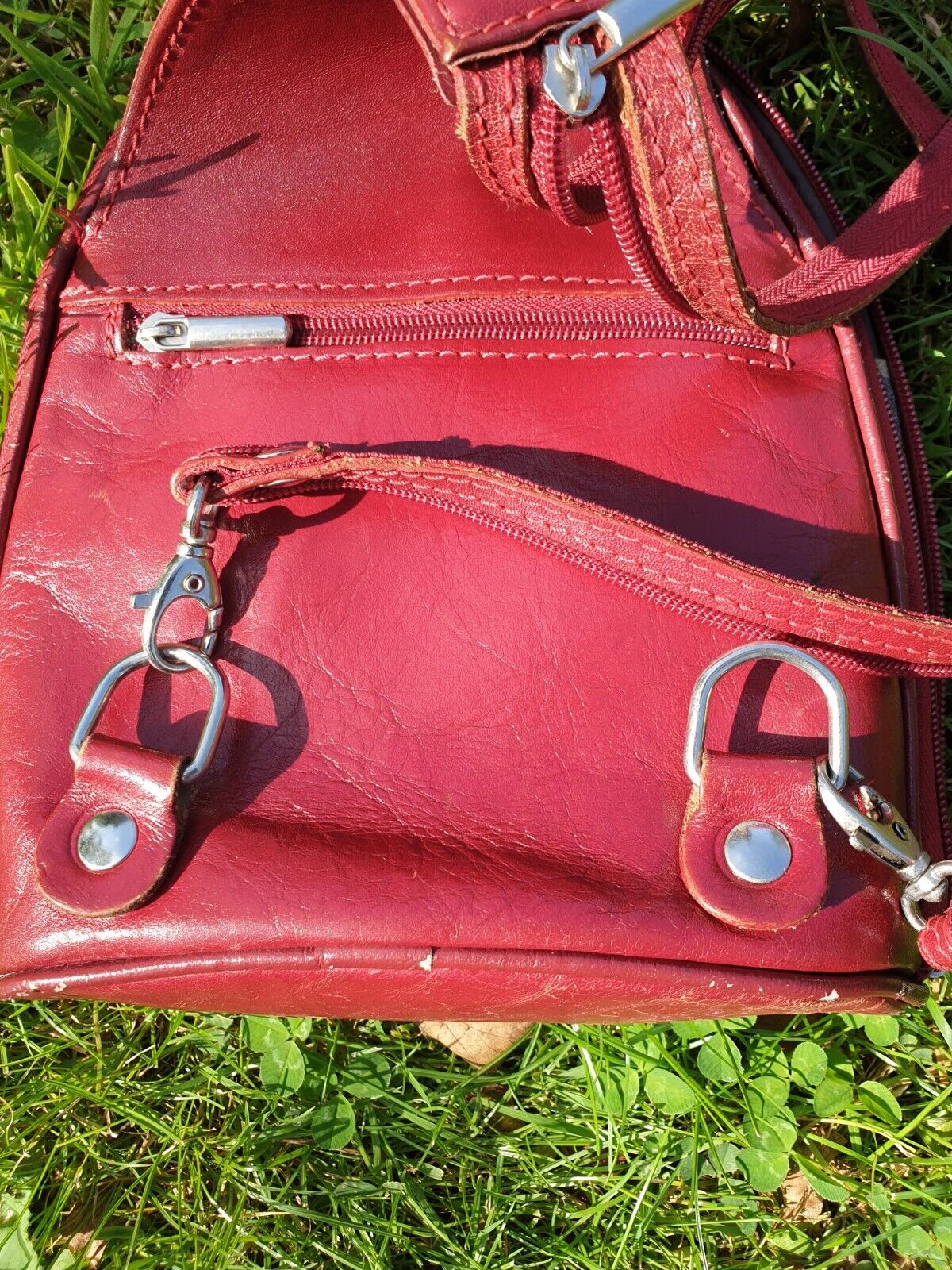 Vintage Leather Bag x Italian designers