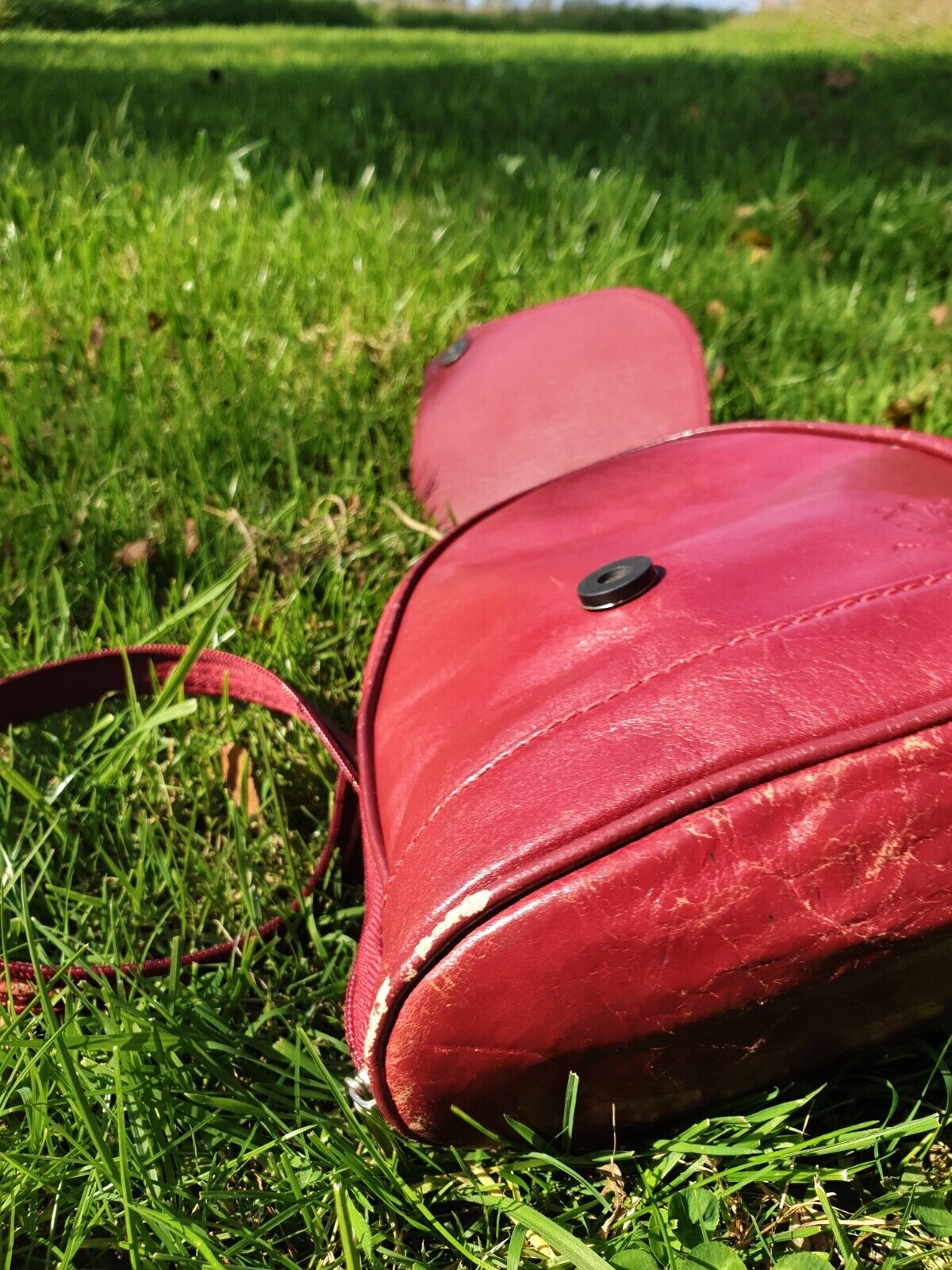 Vintage Leather Bag x Italian designers