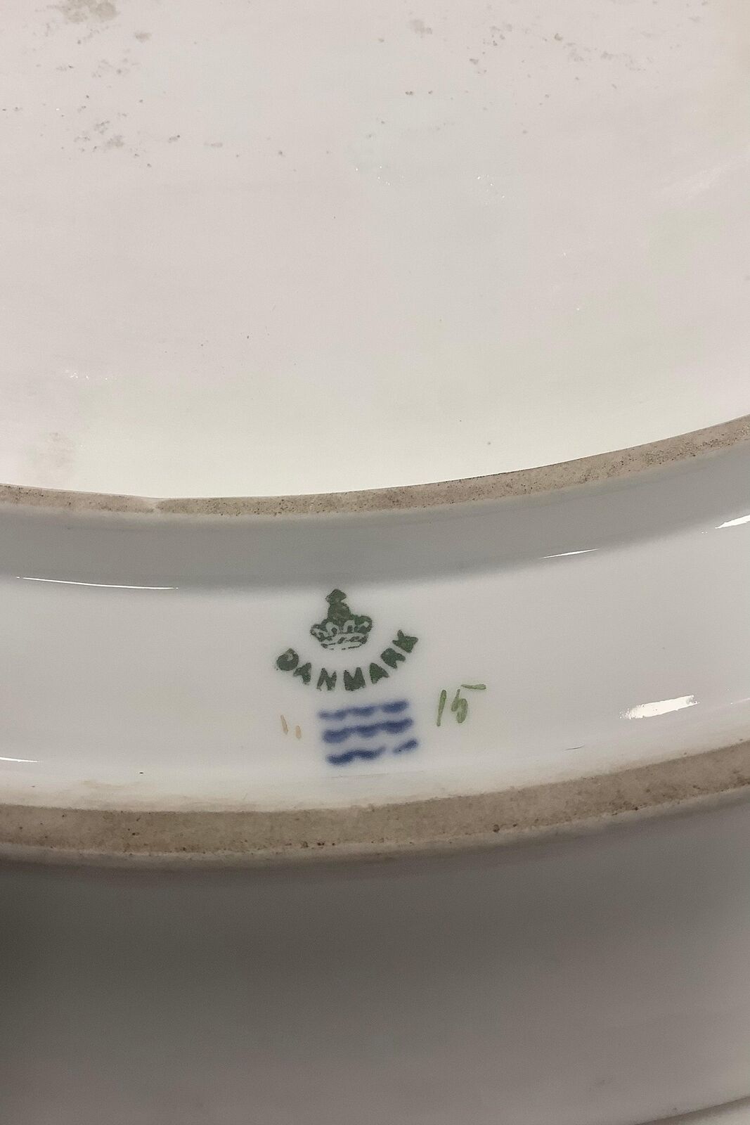 Royal Copenhagen Art Nouveau Half Lace Saucer for Terrine