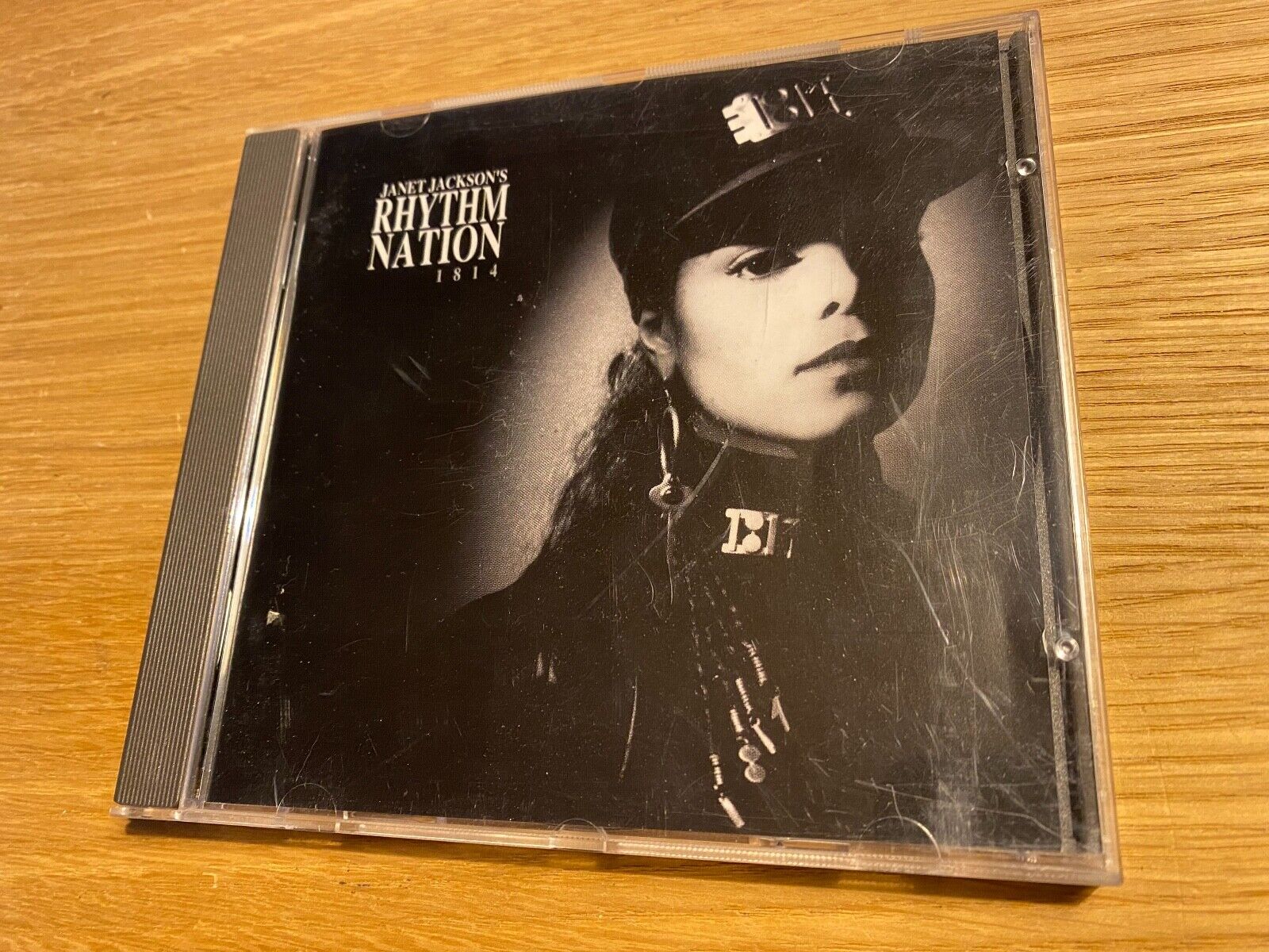 JANET JACKSON "RHYTHM NATION 1814" 1989 CD ALBUM 20 TRACKS A  M RECORDS GERMANY