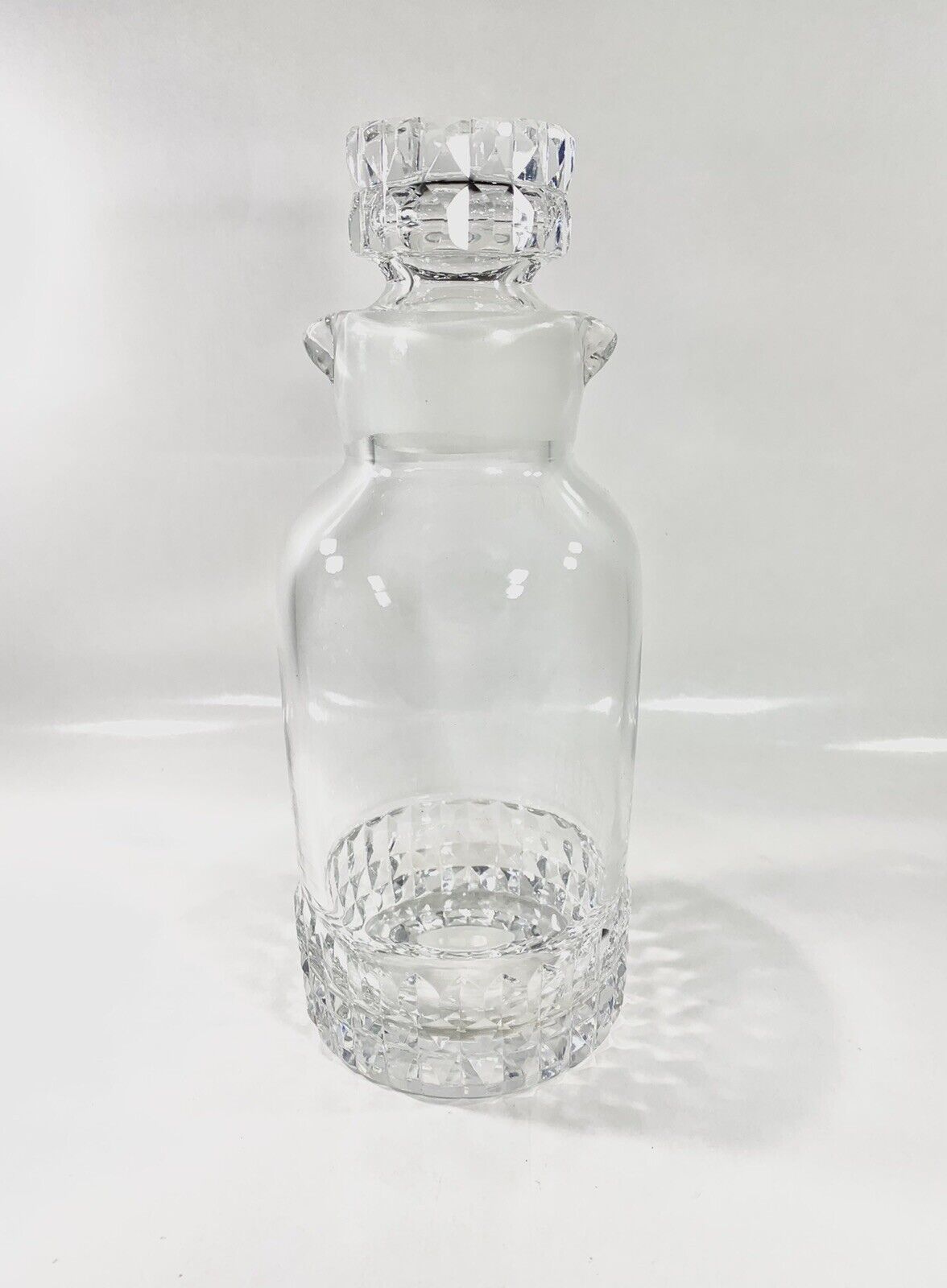 Orrefors Cut Crystal Glass Ingeborg Lundin Silvia Decanter