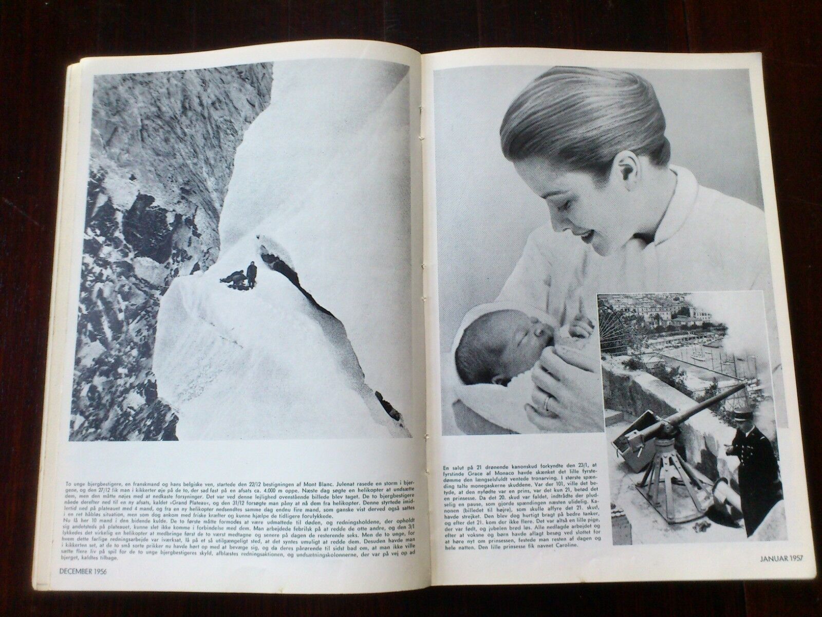 Danish MagazineThe events of 1957 told in picturesGrace KellyMartine Carol-