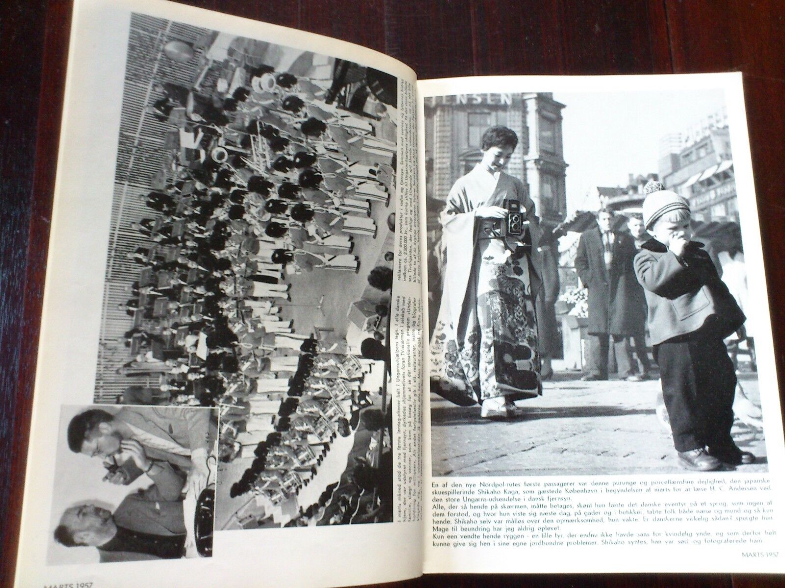 Danish MagazineThe events of 1957 told in picturesGrace KellyMartine Carol-