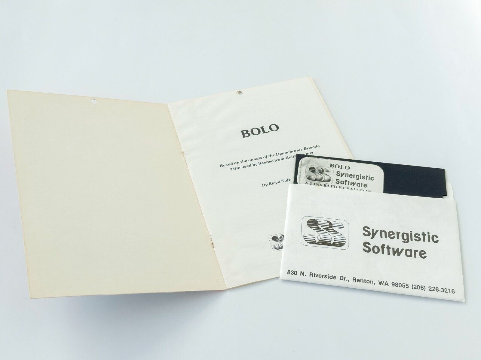 Bolo - Synergistic Software - 1982 / Apple II