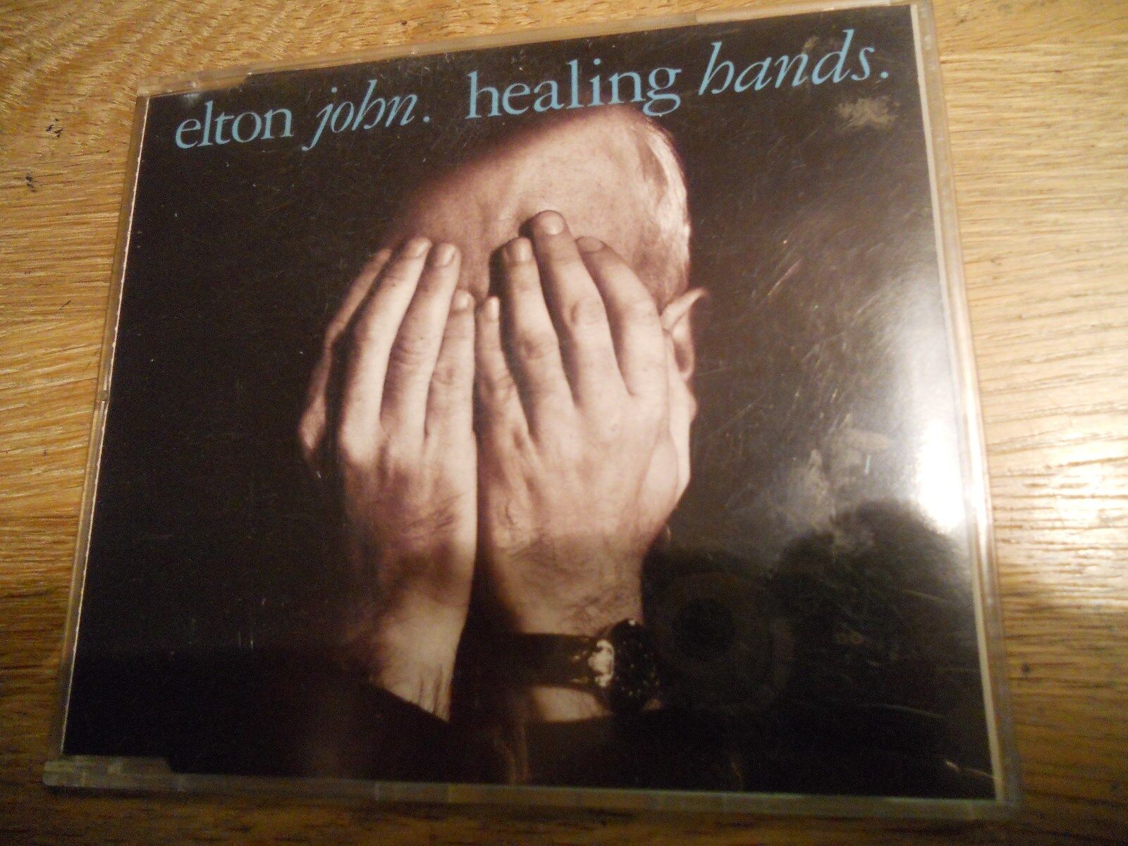 ELTON JOHN HEALING HANDS 3 TRACKS CD SINGLE PHONOGRAM RECORDS 1989 USED CD SINGL