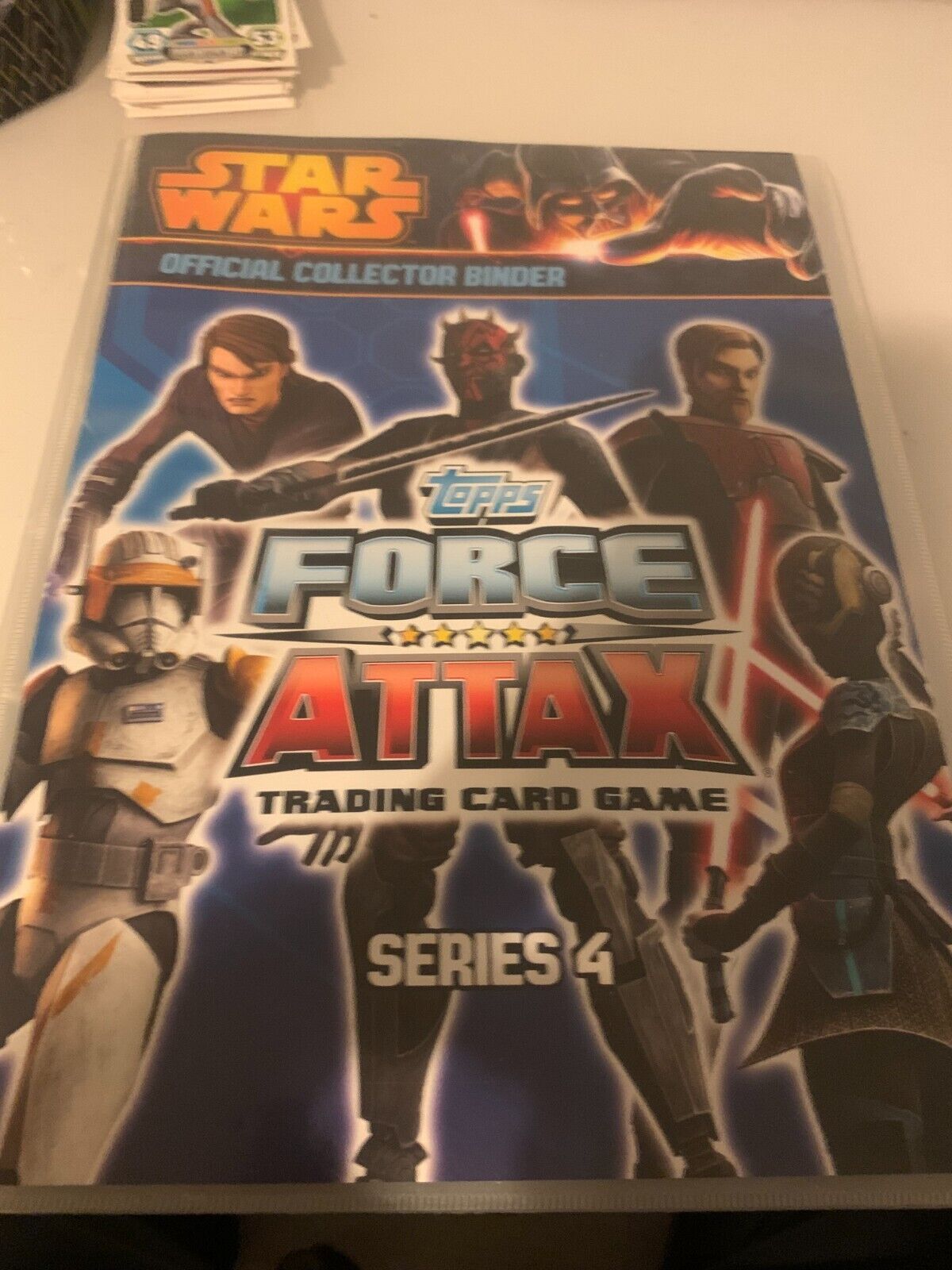 TOPPS STAR WARS FORCE ATTAX SERIES 3/4  buy all or offer for cards