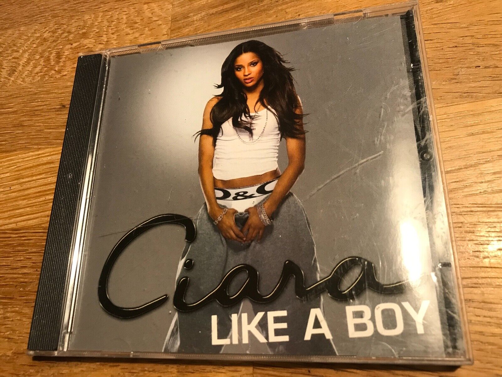 CIARA ""LIKE A BOY 2 TRACK US PROMOTIONAL CD SINGLE  2007 SONY BMG US PROMO CD