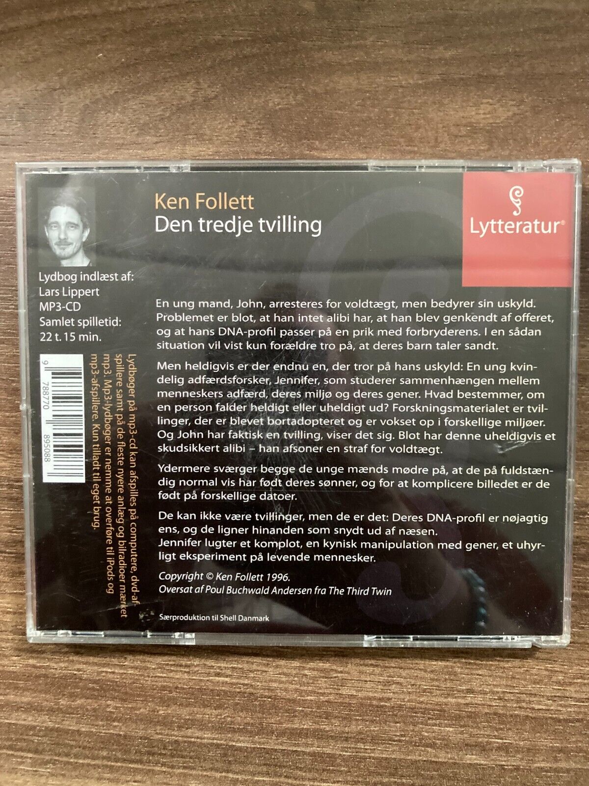 Ken Follett - Den Tredje Tvilling (The Third Twin) MP3 Audiobook in Danish