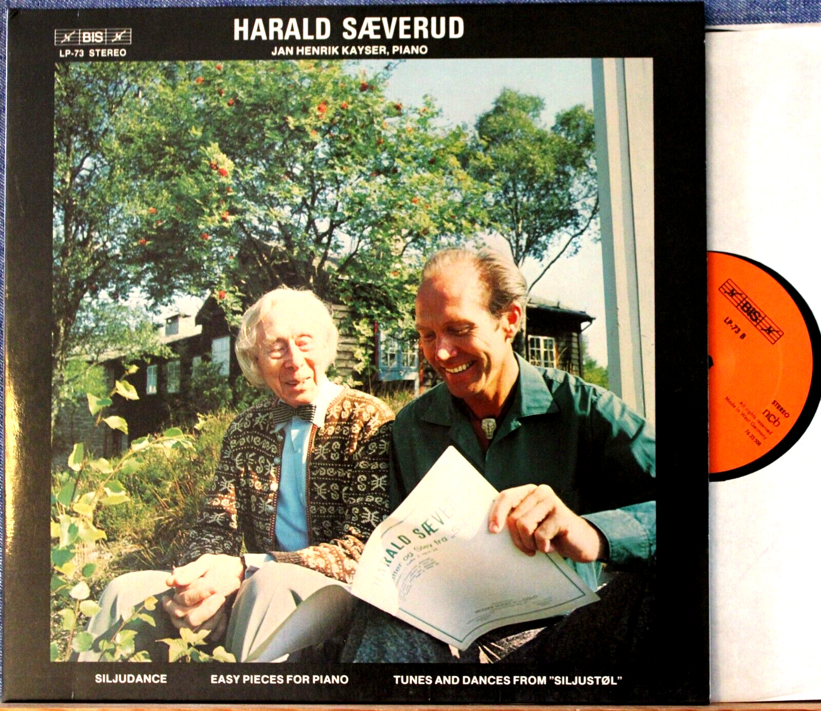 Kayser Sæverud (Piano works) BIS LP-73 NM