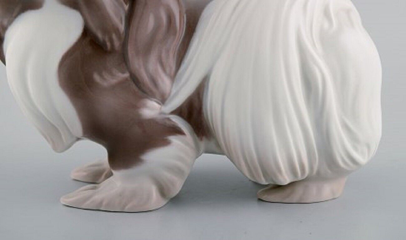 Sveistrup Madsen for Bing  Grøndahl Porcelain figure Standing Pekingese