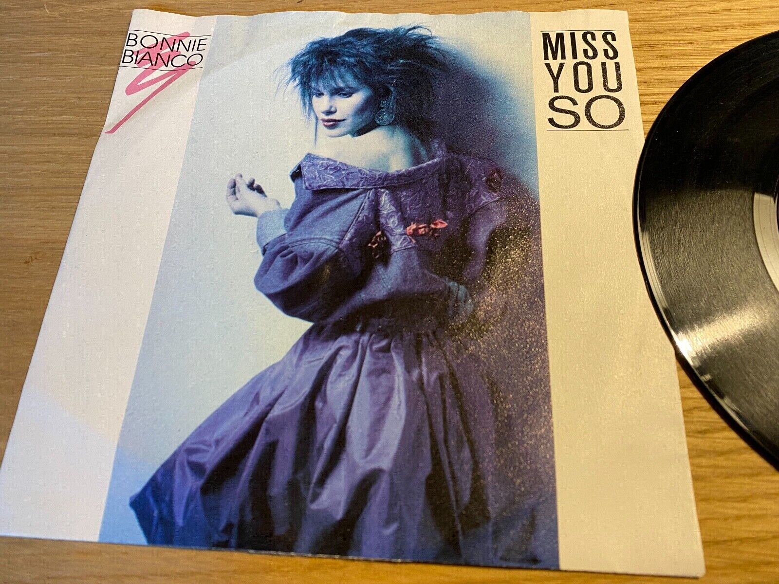 BONNIE BIANCO "MISS YOU SO / STRANGER IN MY HEART" METRONOME RECORDS 1987 GERMAN