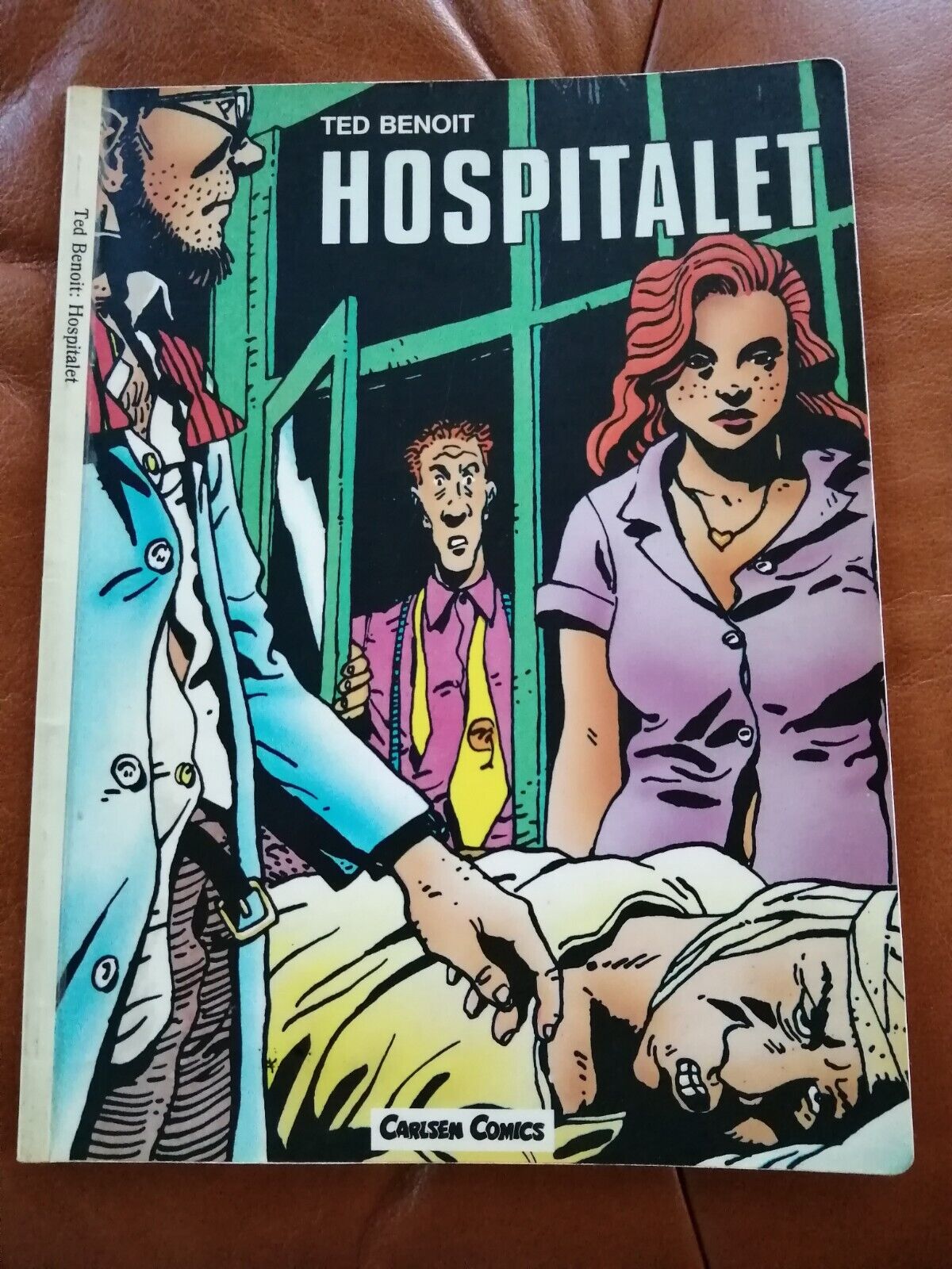 Danish comic magazineHospitaletTed Benoit1st edex-library1981