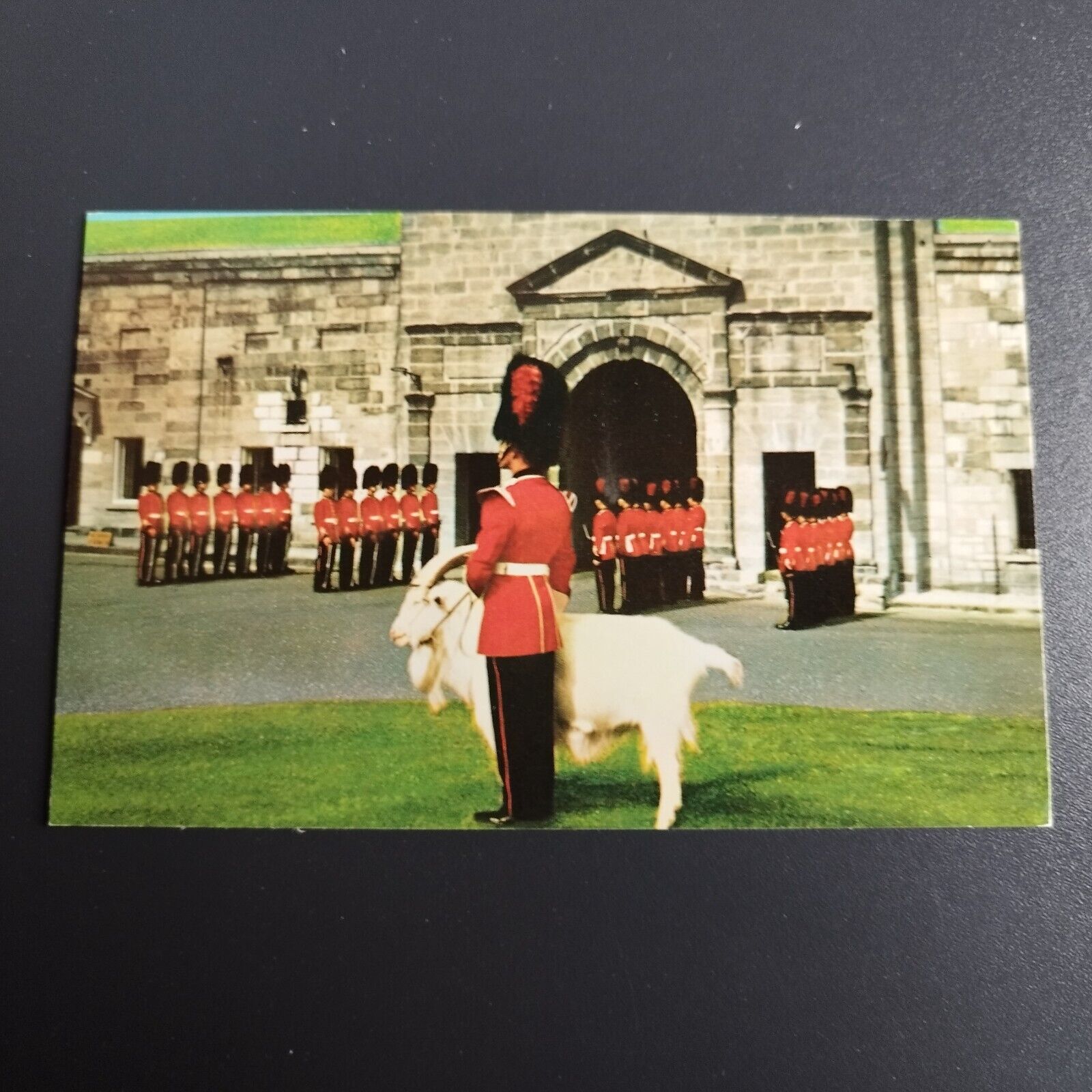 Canada Quebec Changing of the Guard at " La Citadelle" Royal 22e Regiment