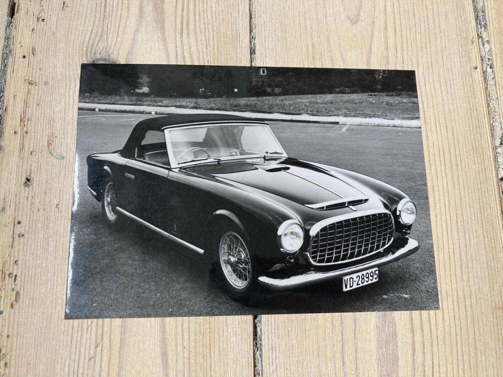 Ferrari 212 Inter - Carrozzeria Pininfarina - 1952 - Original Press Photos