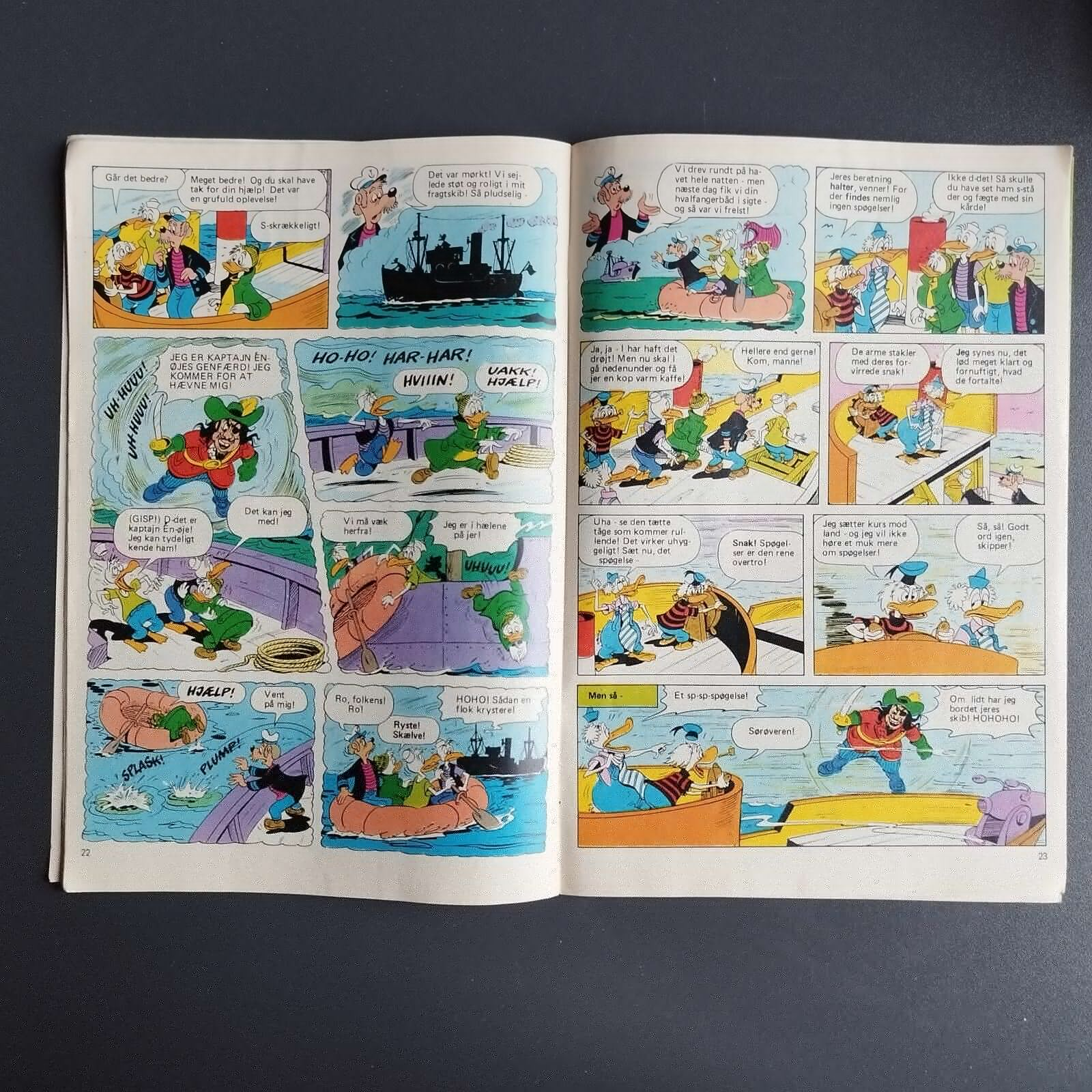 Danish "Donald Duck" mag. no 47 / 1980 w. Lego Fabuland ad.