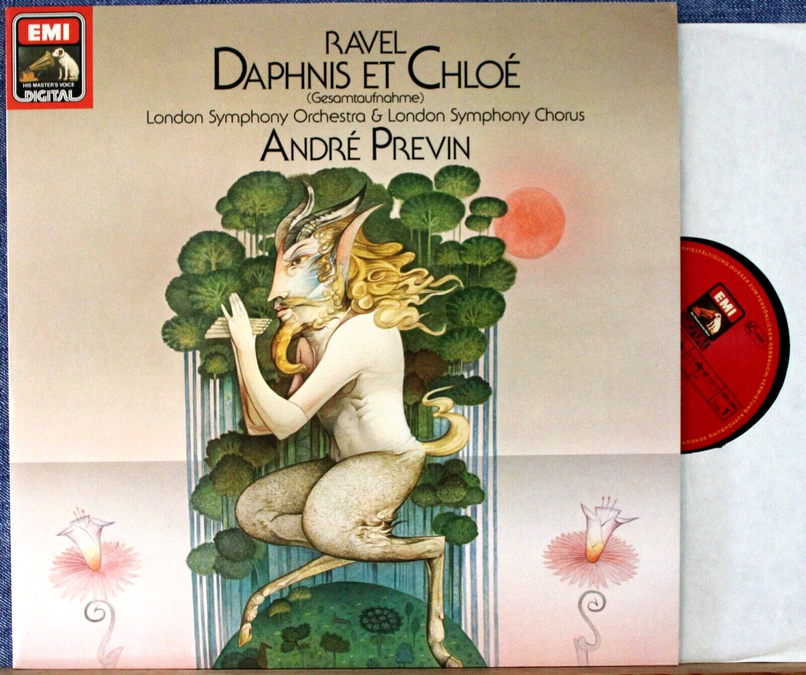 Previn Ravel (Daphnis et Chloé) EMI 067-43 171 dig NM