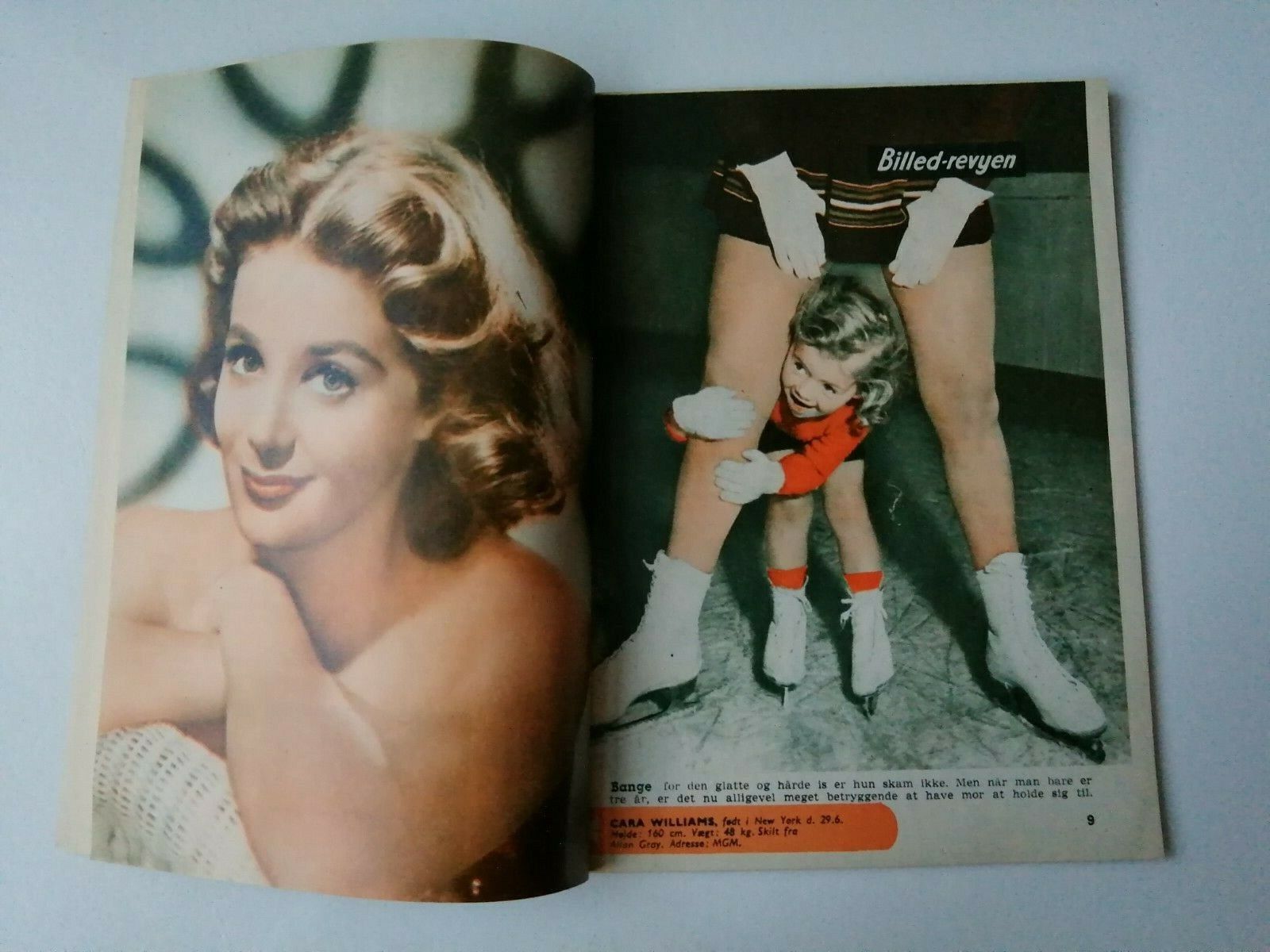 Danish magazine"Uge-Revyen" No 50 1953Cyd Charisse coverMany other stars