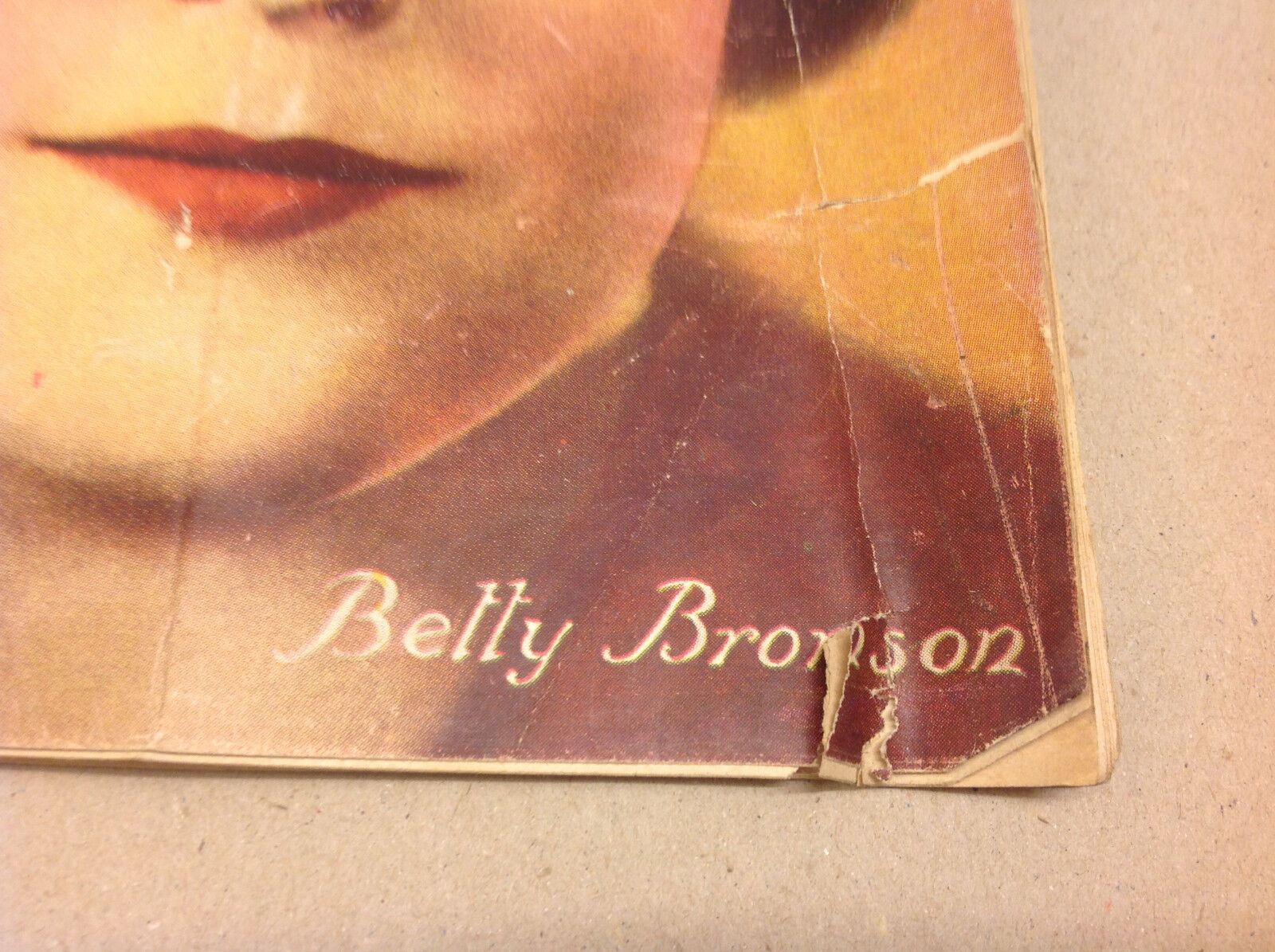 Betty Bronson Art Deco Antique 1926 Old Original Danish Vintage Magazine "EVA"