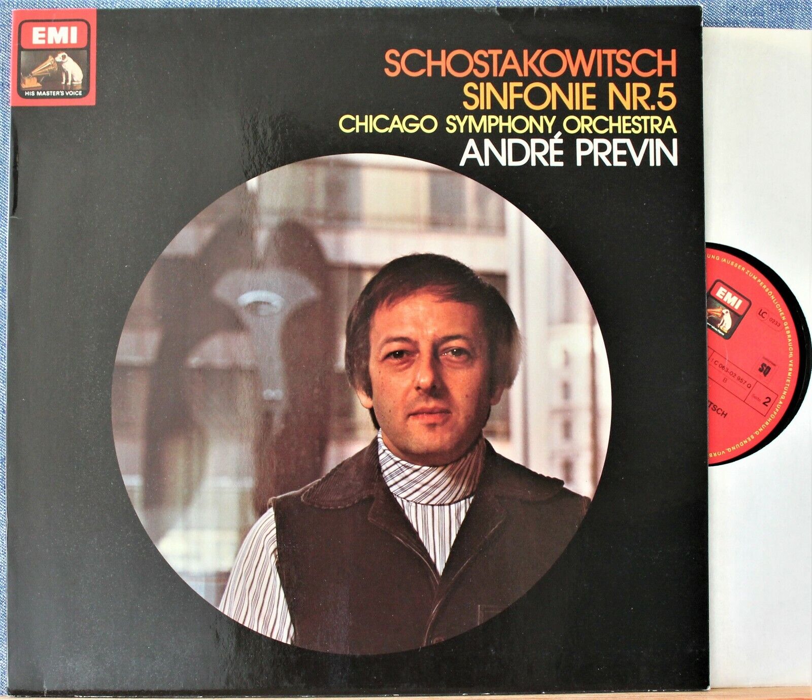 Previn Shostakovich (Symphony 5) EMI 063-02 957 NM