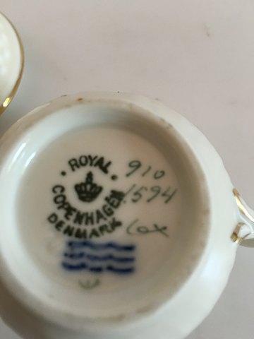 Royal Copenhagen Frijsenborg Mustard Cup with Lid No 1594