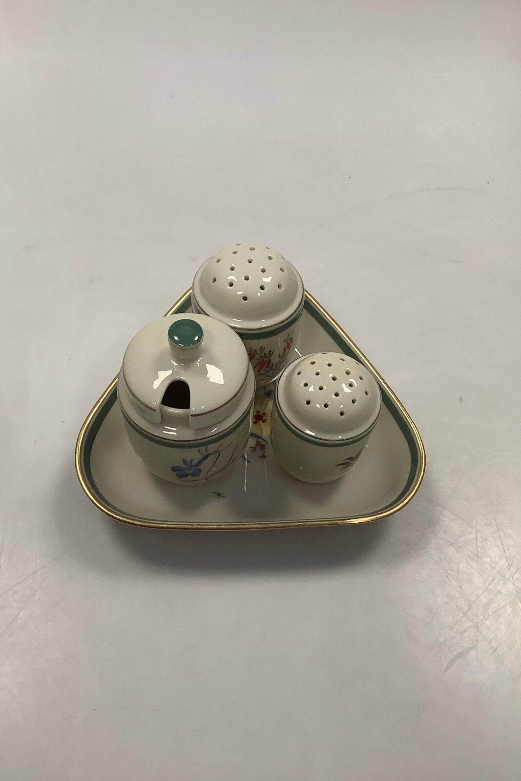 Royal Copenhagen Stauder Condiment Set No 9761/9760/9798/9759