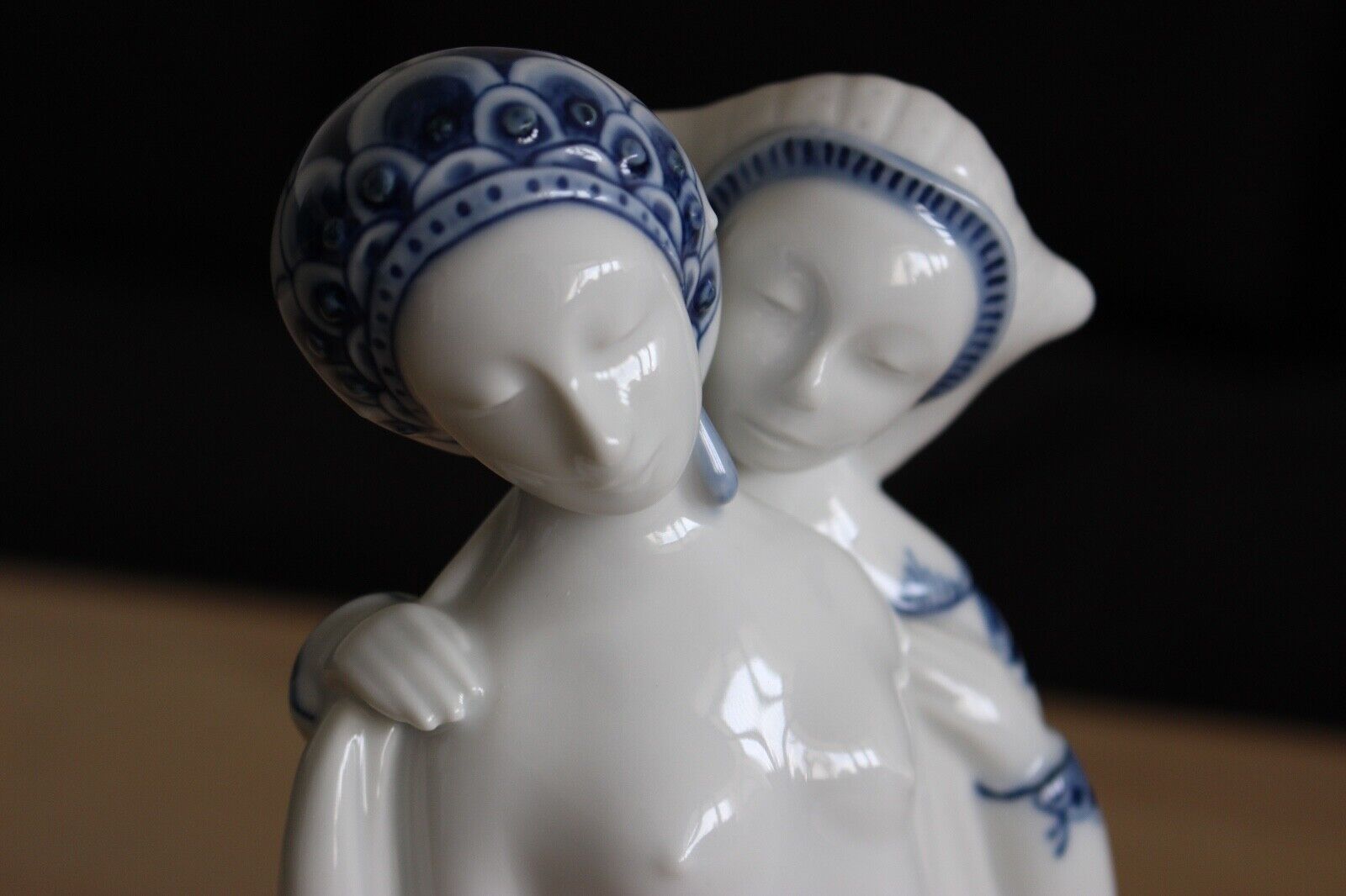 Royal Copenhagen figurine of woman and maid