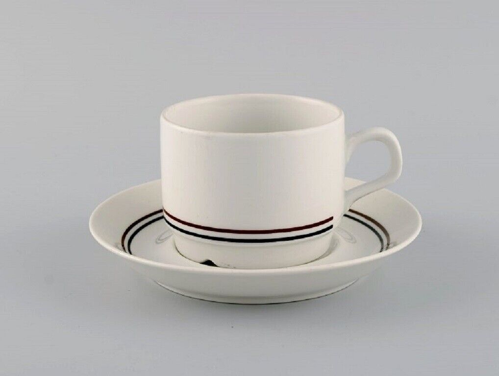 Rörstrand coffee service for twelve people Swedish design 1960s