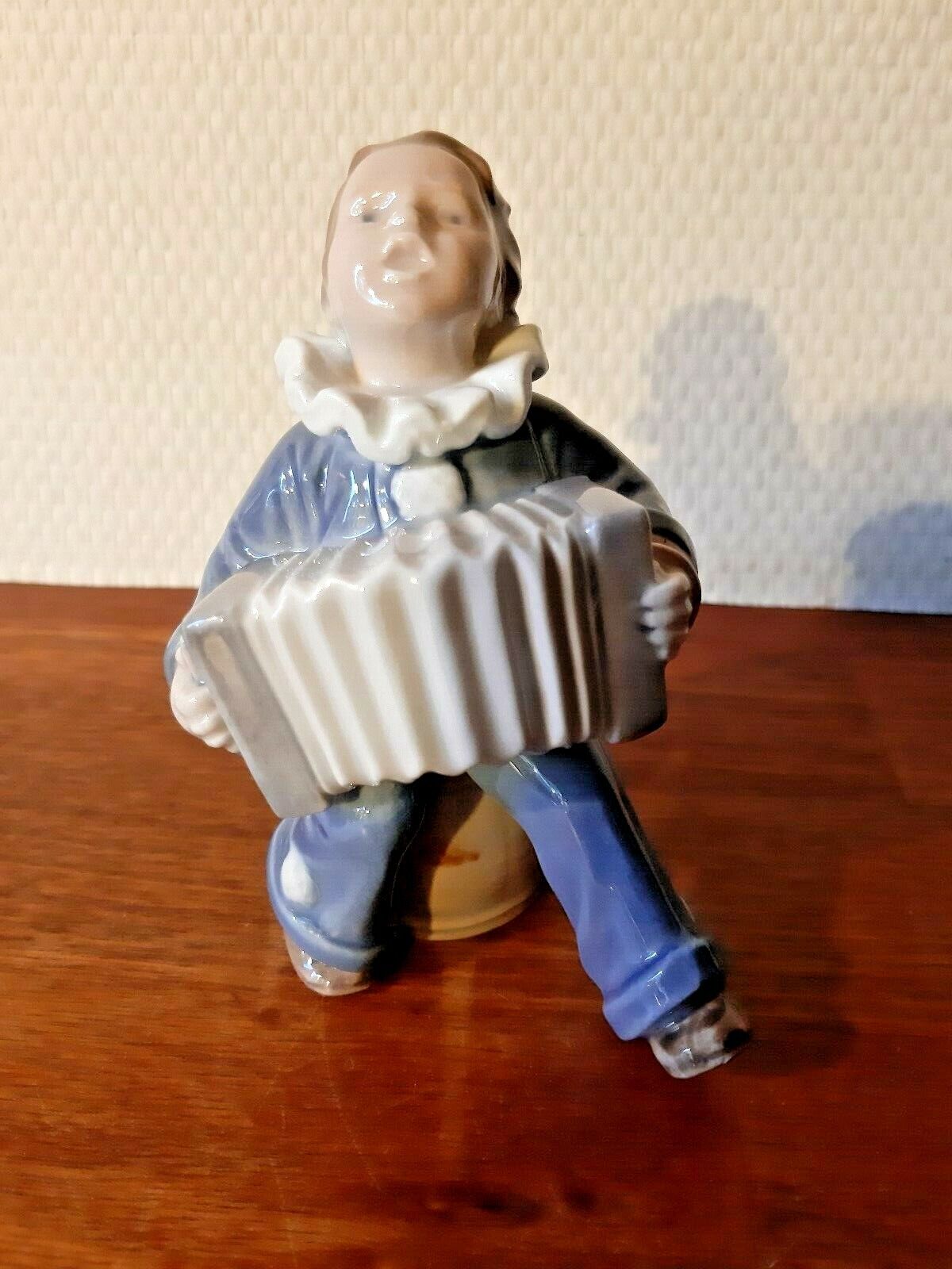 CHILD with ACCORDION # 3667 by Ada Bonfils for ROYAL COPENHAGEN Fact 1st