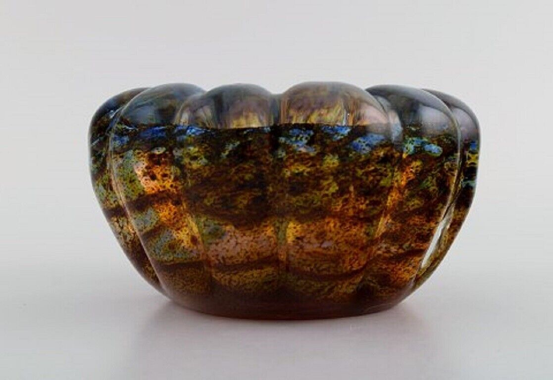 Murano bowl in mouth blown art glass Italian design 1960 / 70s