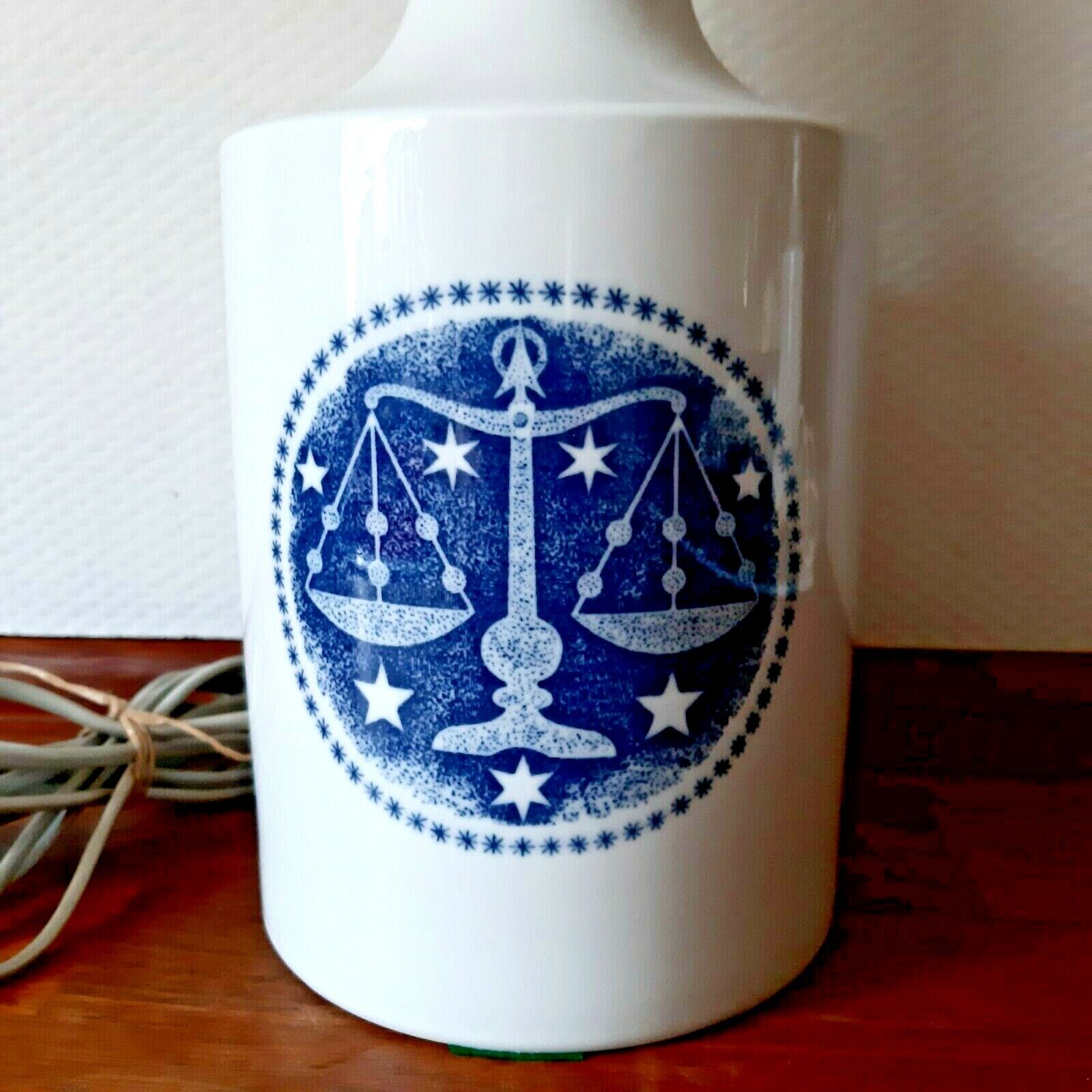 LIBRA Zodiac LAMP # 927237 Kai Lange Fog & Mørup ROYAL COPENHAGEN Fact 1