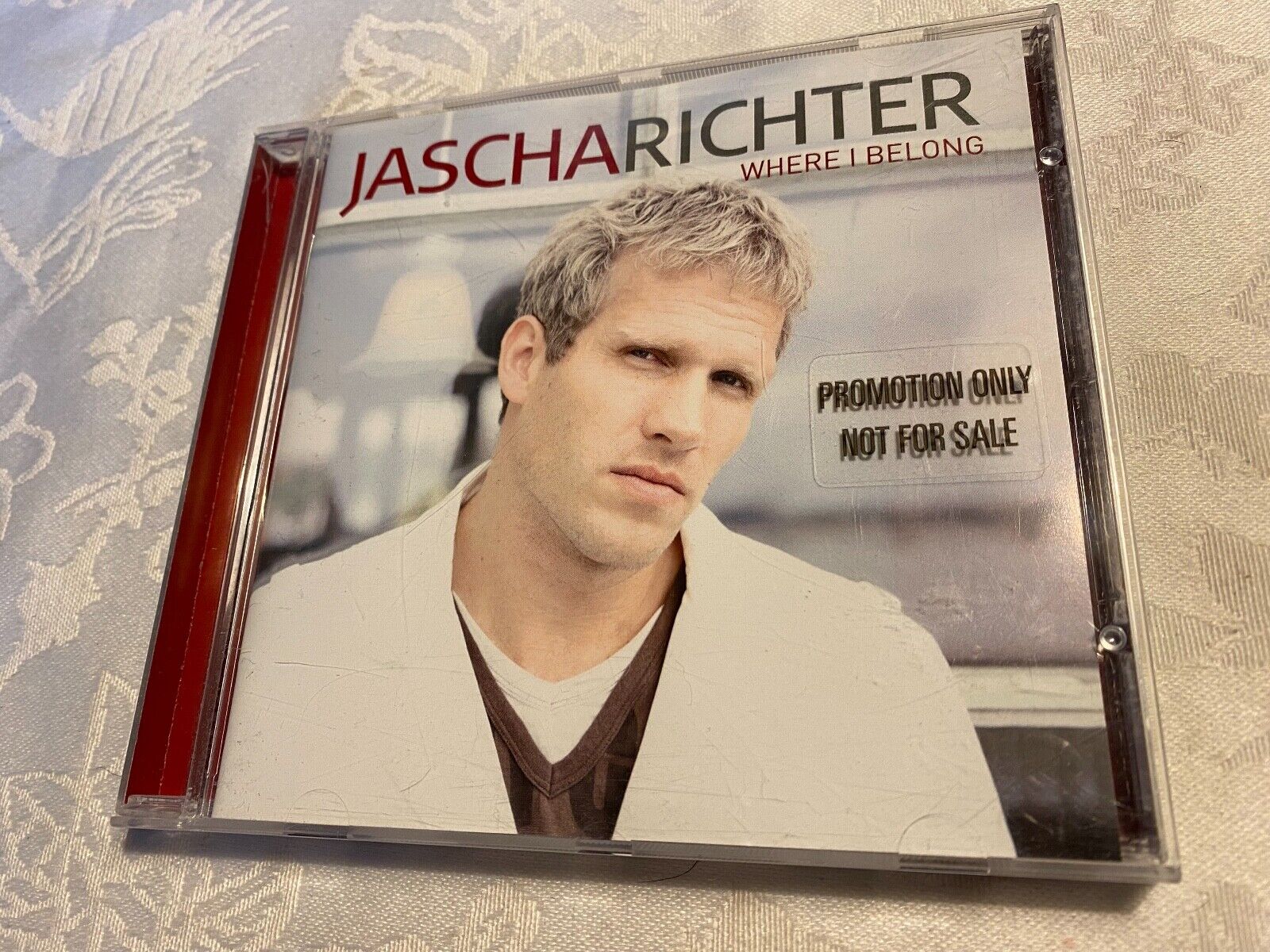 JASCHA RICHTER "WHERE I BELONG" 2006 CD 11 TRACK CMC RECORDS DENMARK PROMOTIONAL